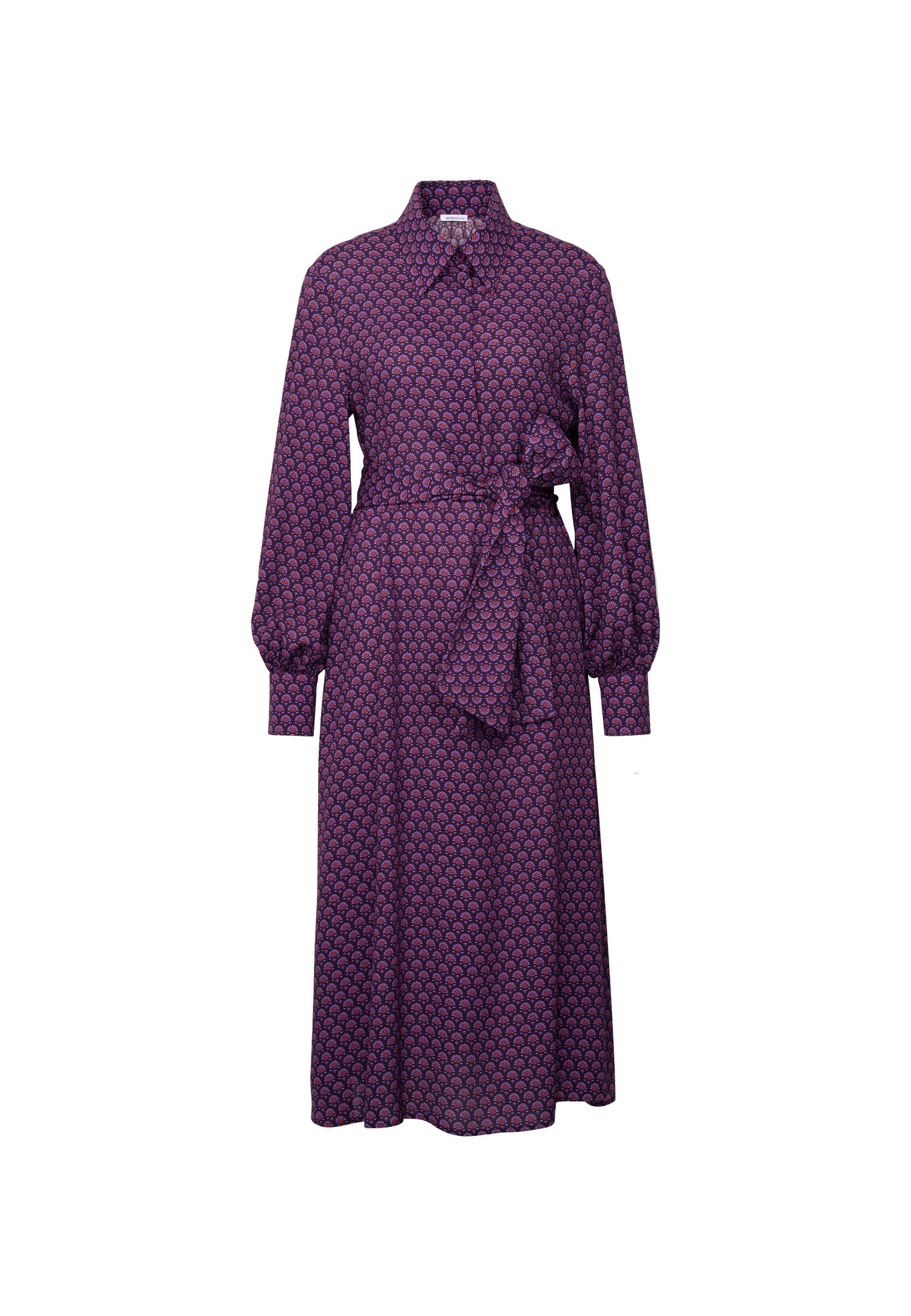 seidensticker Sommerkleid 1/1 Kragen Druck