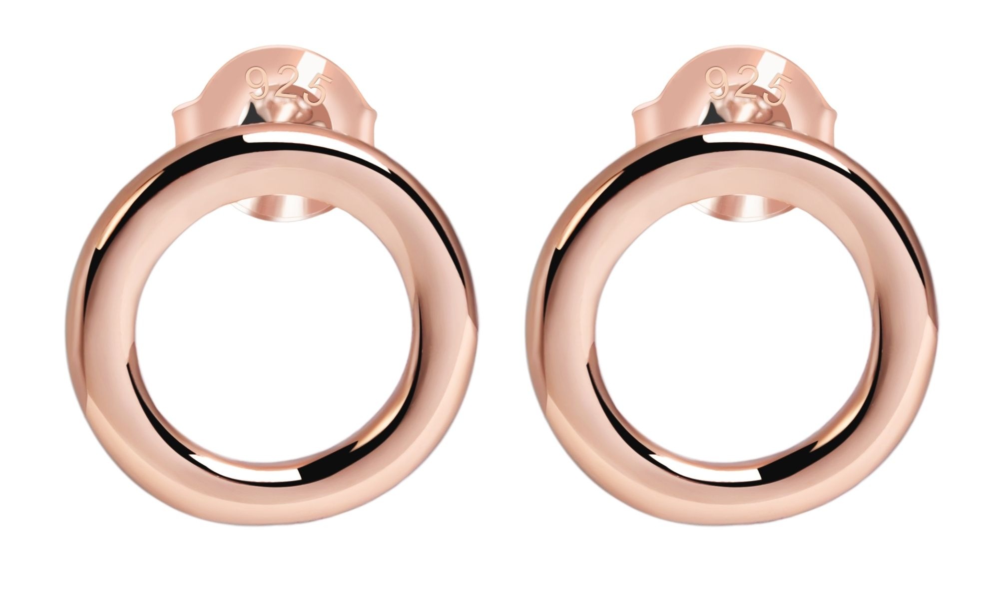 Adelia´s Paar Ohrstecker »Damen Ohrringe ¿ Ohrstecker aus 925 Silber«
