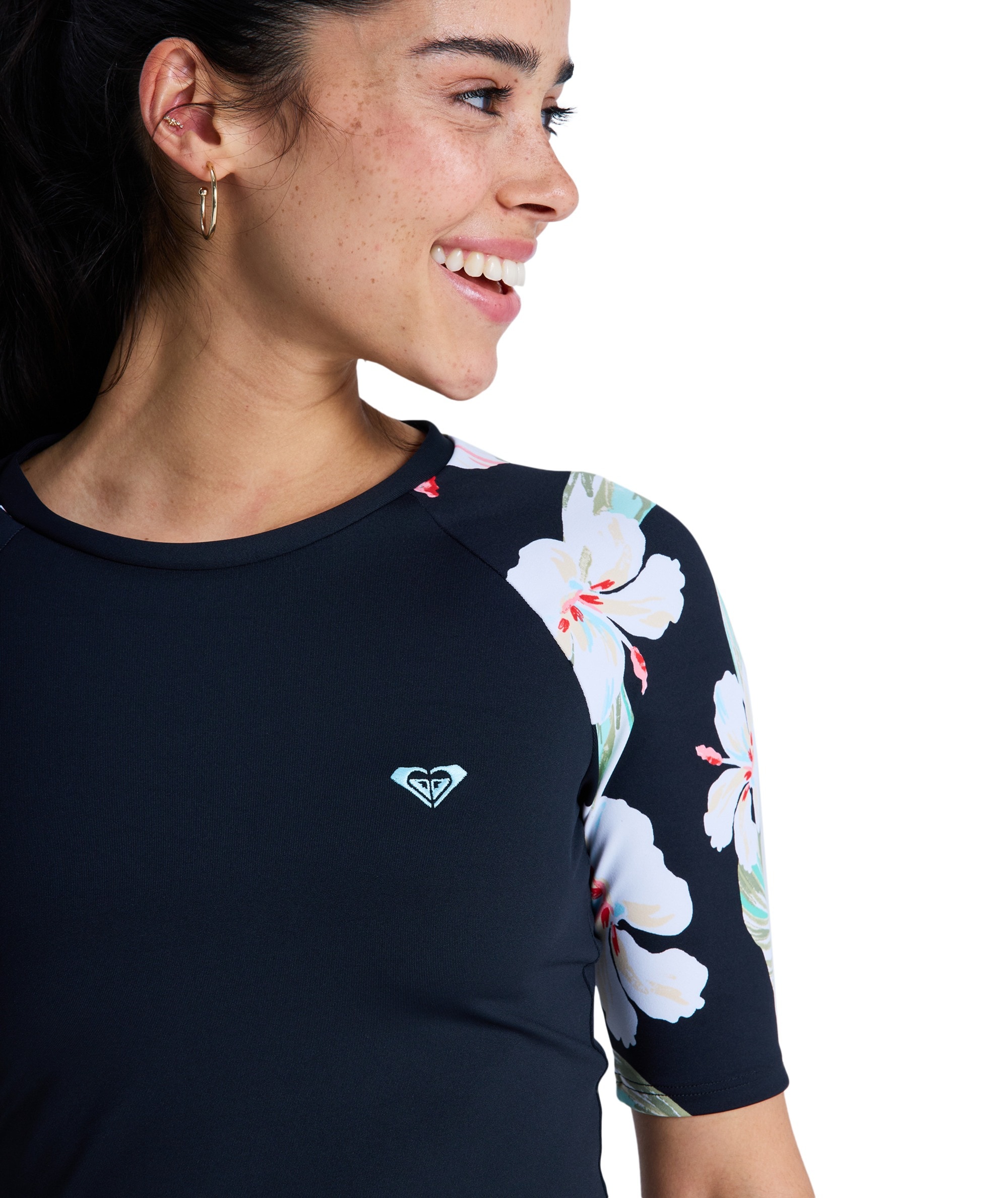 Roxy T-Shirt »THE CLASHORT SLEEVEIC LYCRA SHORT SLEEVE PT«