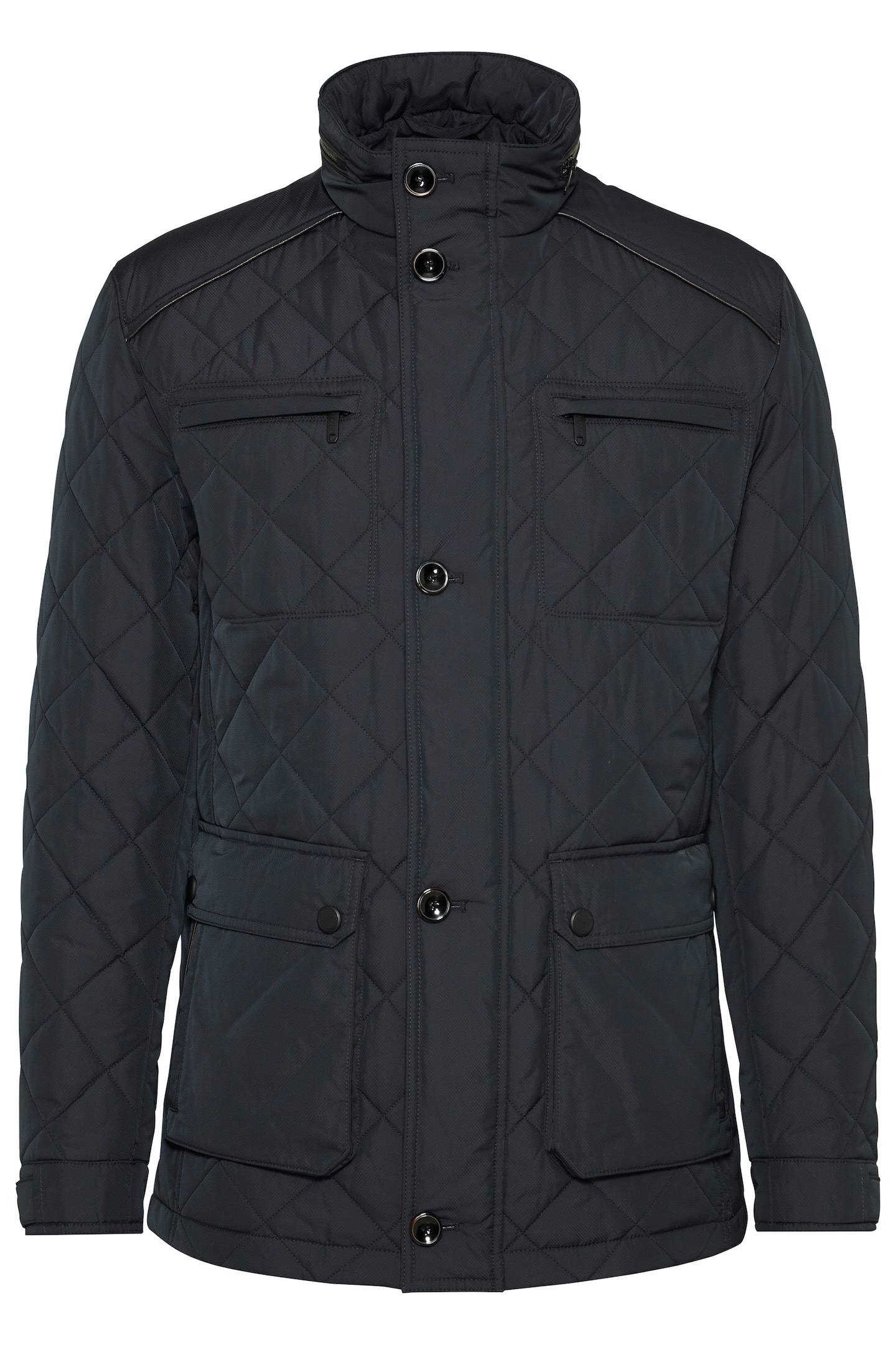 bugatti Langjacke, ohne Kapuze, im Rautenstepp