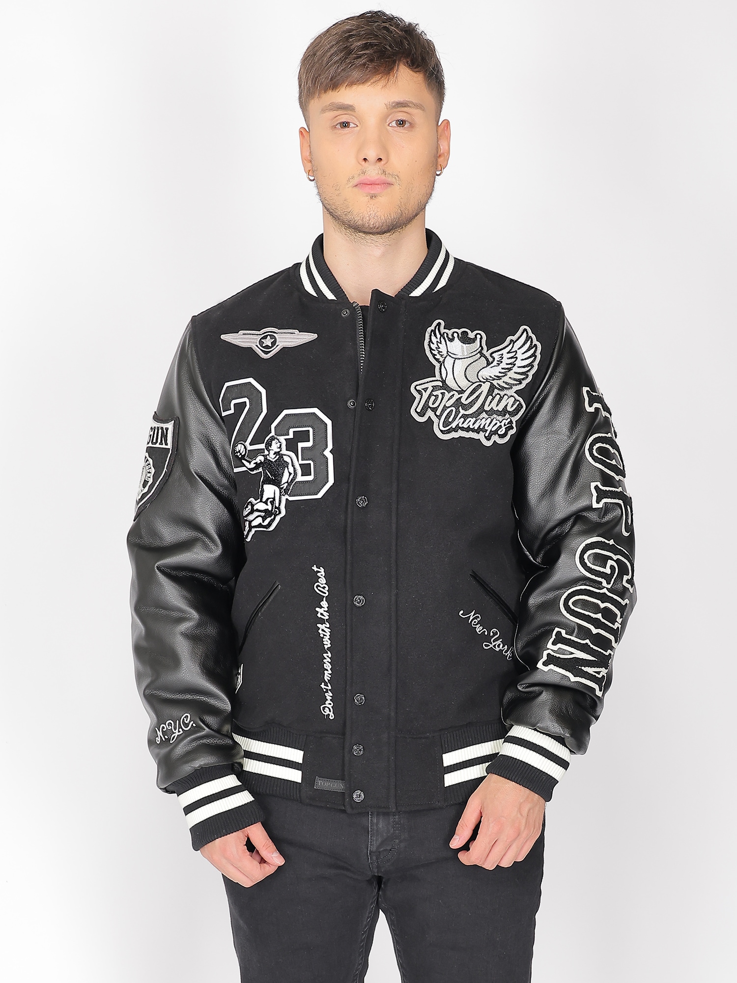 TOP GUN Collegejacke »College Jacke TG23004«