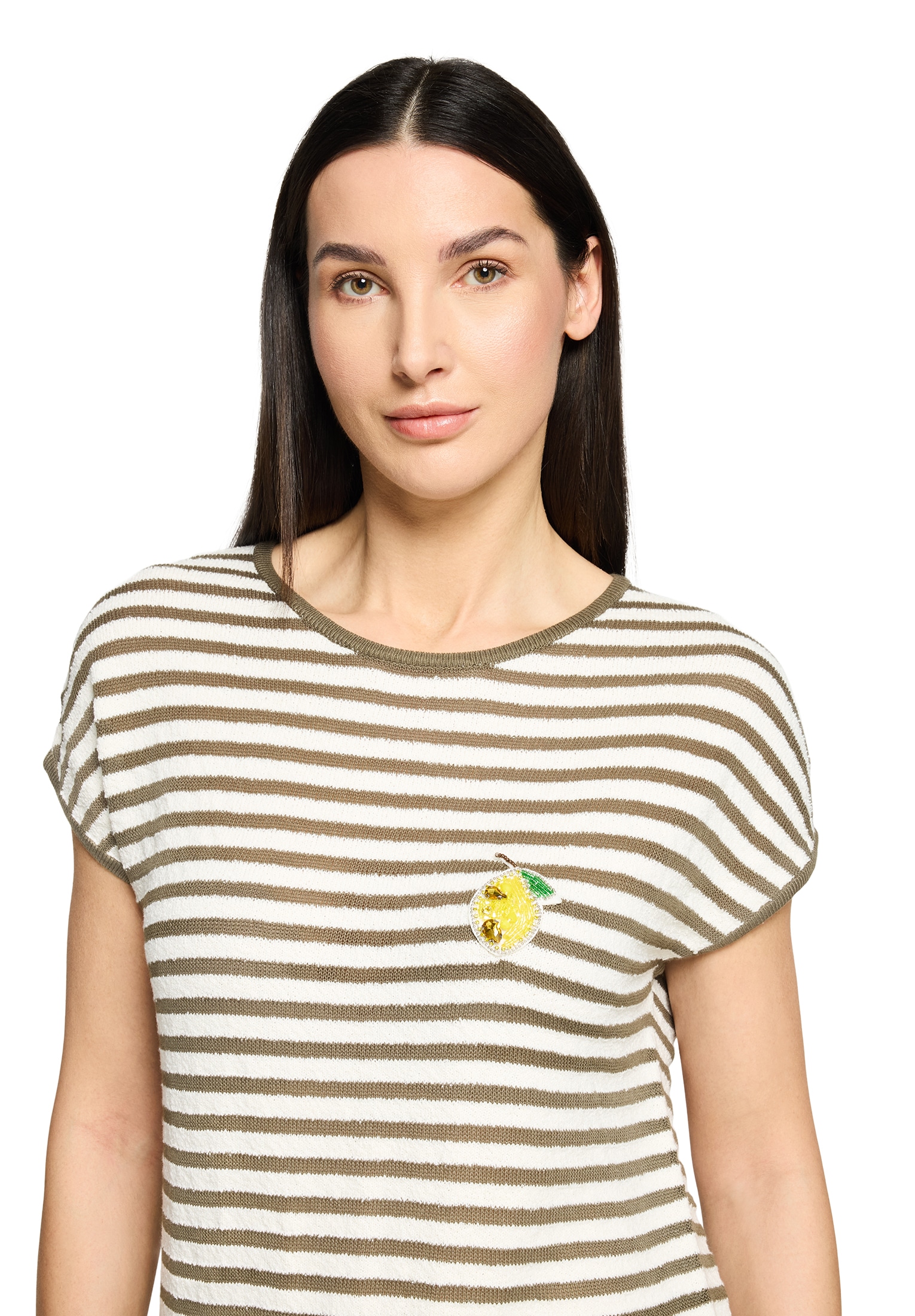 Cartoon Rundhalsshirt »Rundhals-Shirt mit Streifen«