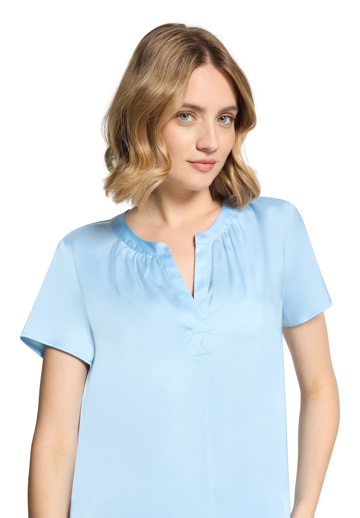 Betty Barclay Satinbluse »Satin-Bluse kurzarm«