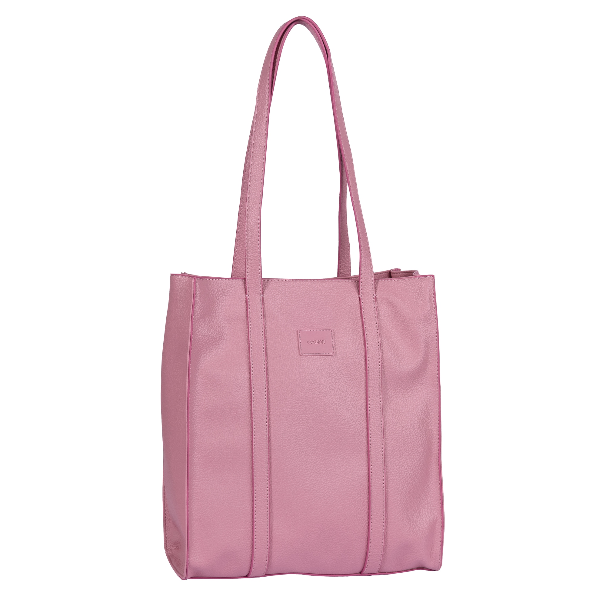 Gabor Shopper »Elfie« aus fein genarbtem, glattem Kunstleder und mit einem Logo Rubber Patch