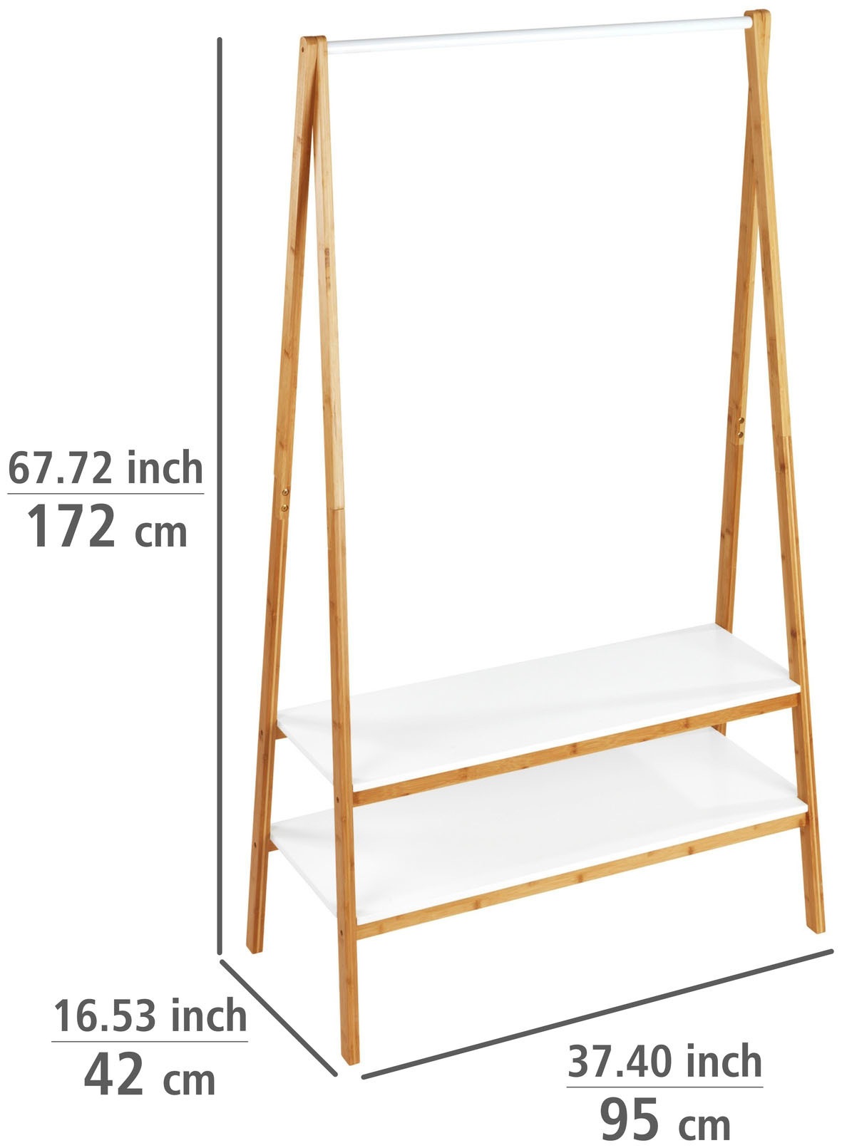 WENKO Garderobenständer »Finja«, im trendigen Scandi-Design