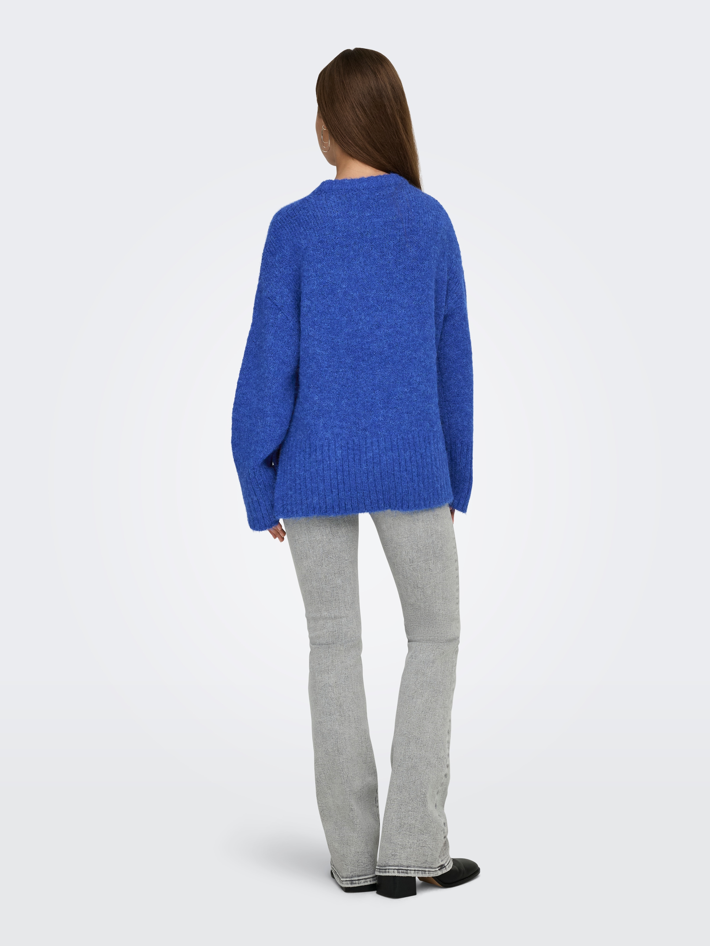 ONLY Rundhalspullover »ONLMAGGIE LIFE LS LOOSE ONEK CC KNT«