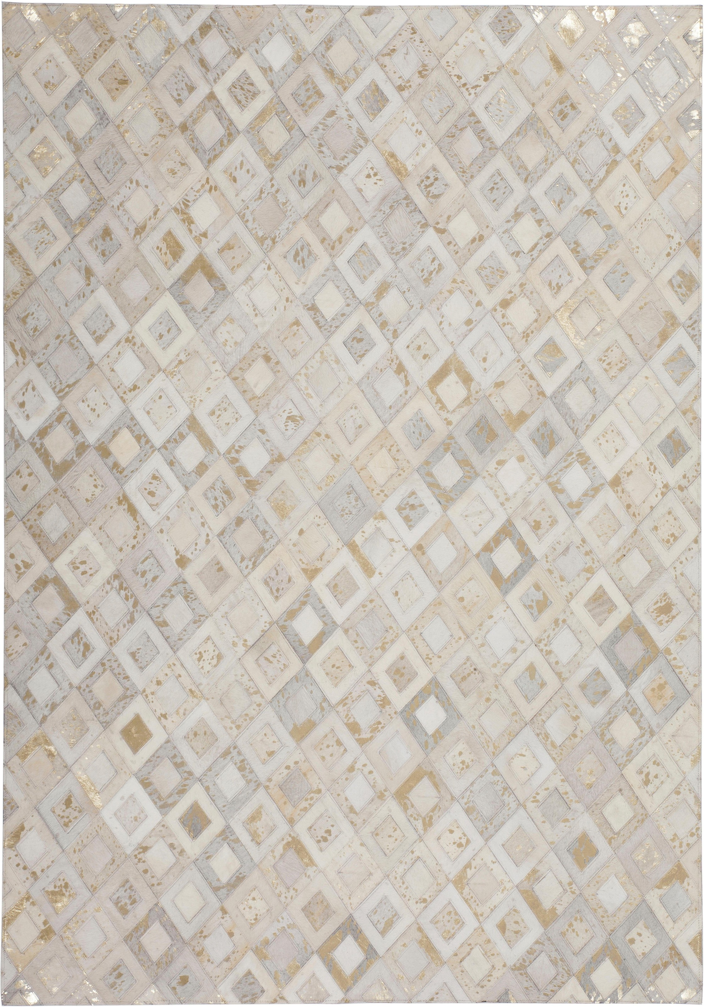 calo-deluxe Fellteppich »Scarllet 110« rechteckig 8 mm Höhe echtes Rinderfell, Wohnzimmer