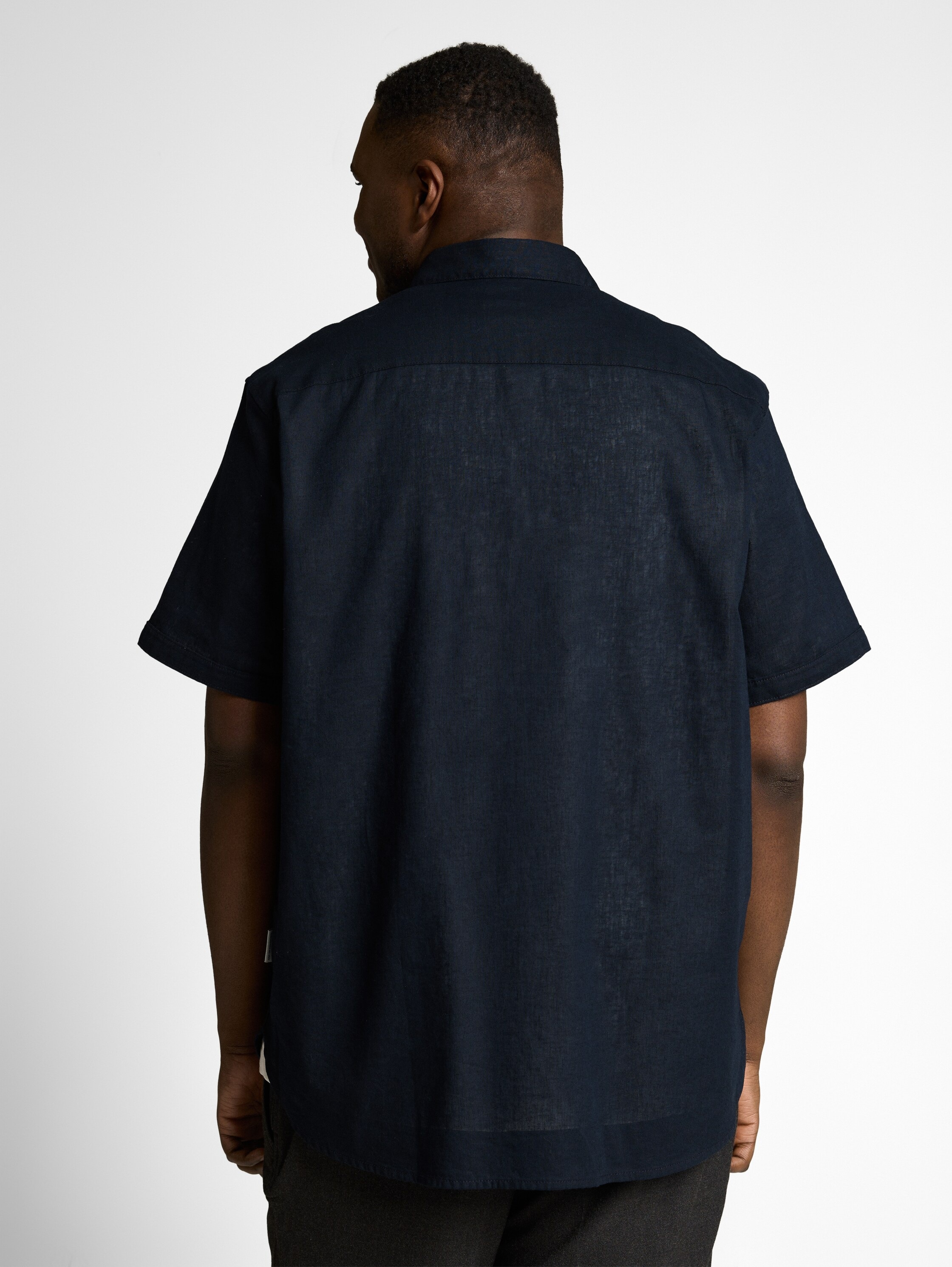 TOM TAILOR PLUS Leinenhemd aus Leinen - Große Größen