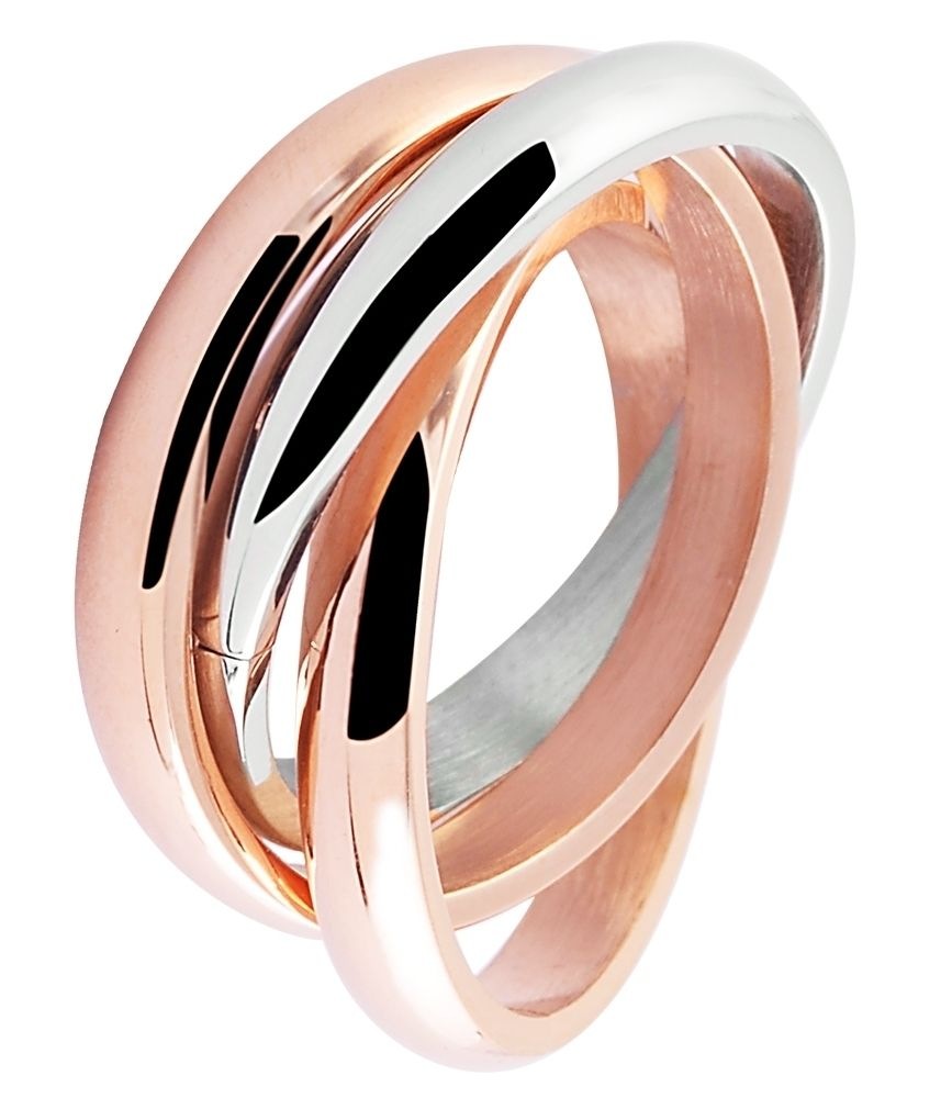 Adelia´s Fingerring »Damen Ring aus Edelstahl«