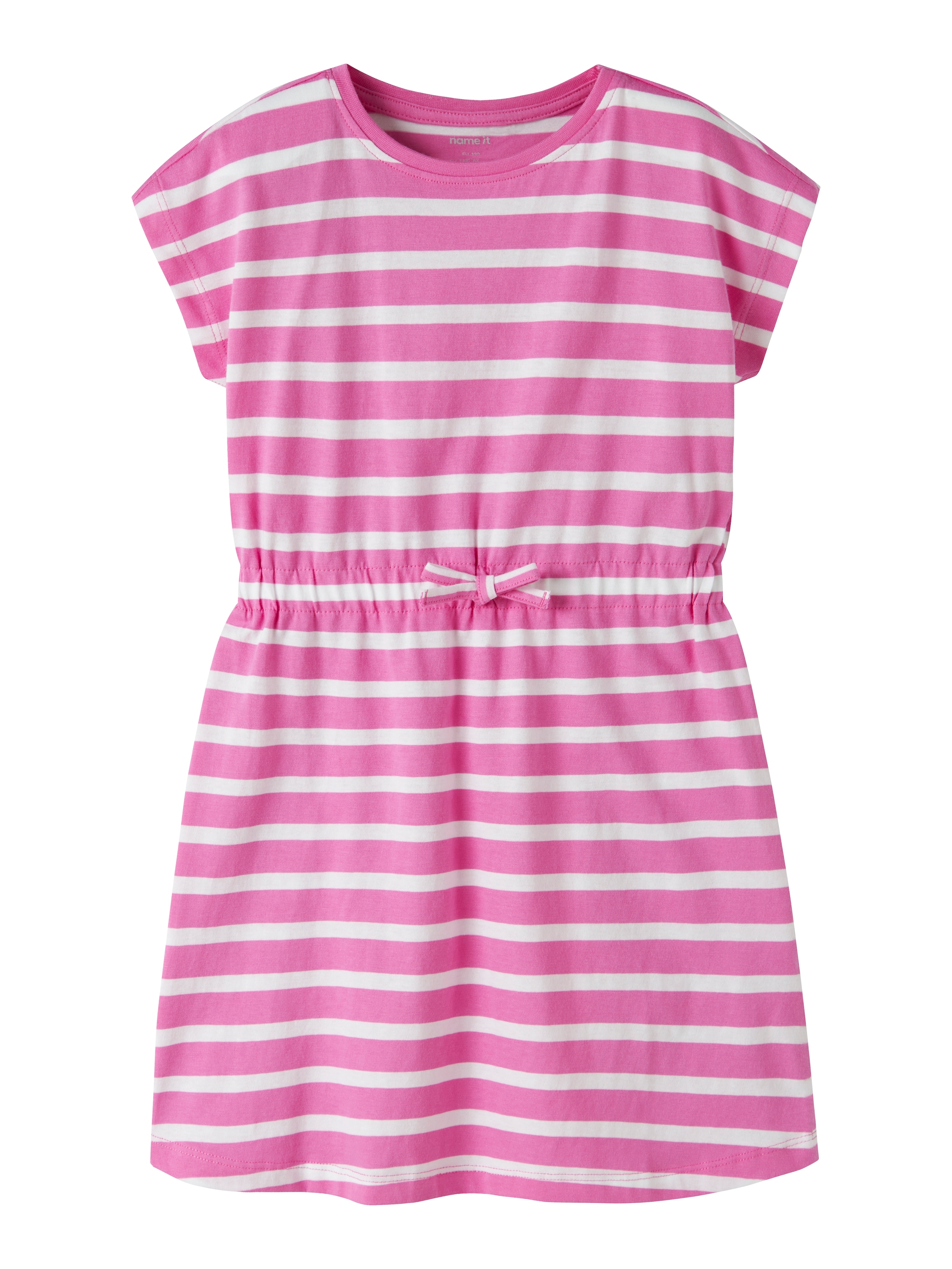 Name It Minikleid »NKFMIE SS DRESS NOOS« Baumwolle, Jersey, elastische Taille, regular fit