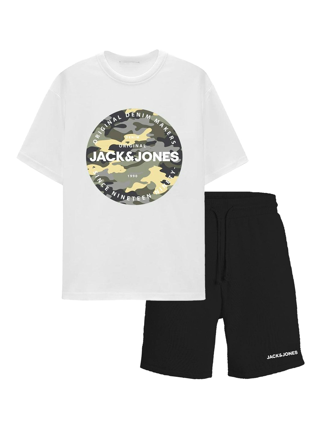 Shirt & Shorts »JJPETE CAMO SET PACK JNR«