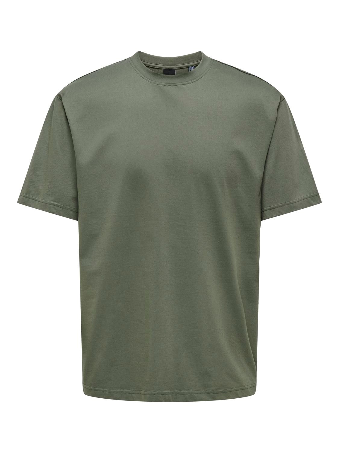 ONLY & SONS Rundhalsshirt »ONSFRED RLX SS TEE«
