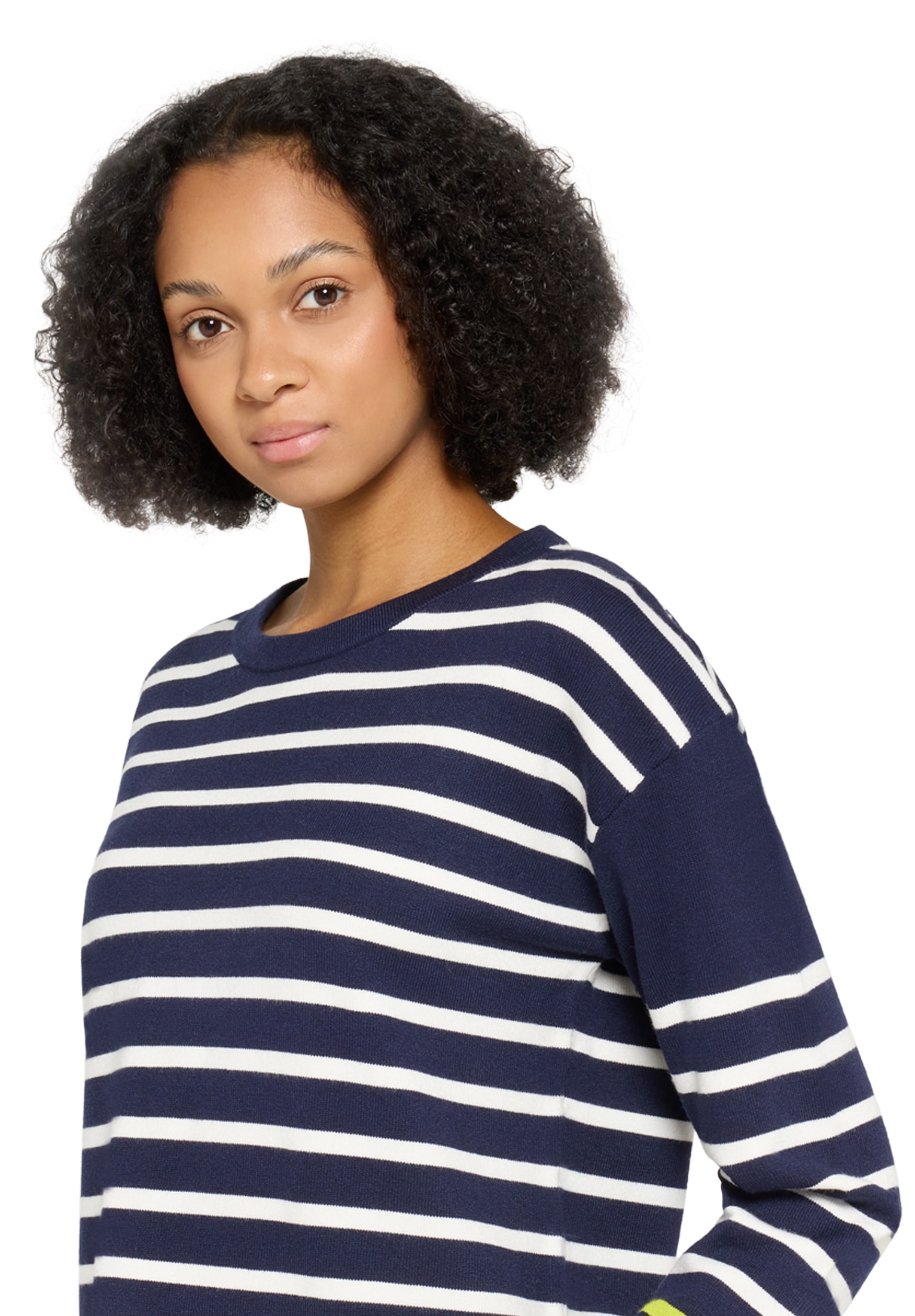 Cartoon Strickpullover »Strickpullover mit Rundhalsausschnitt«