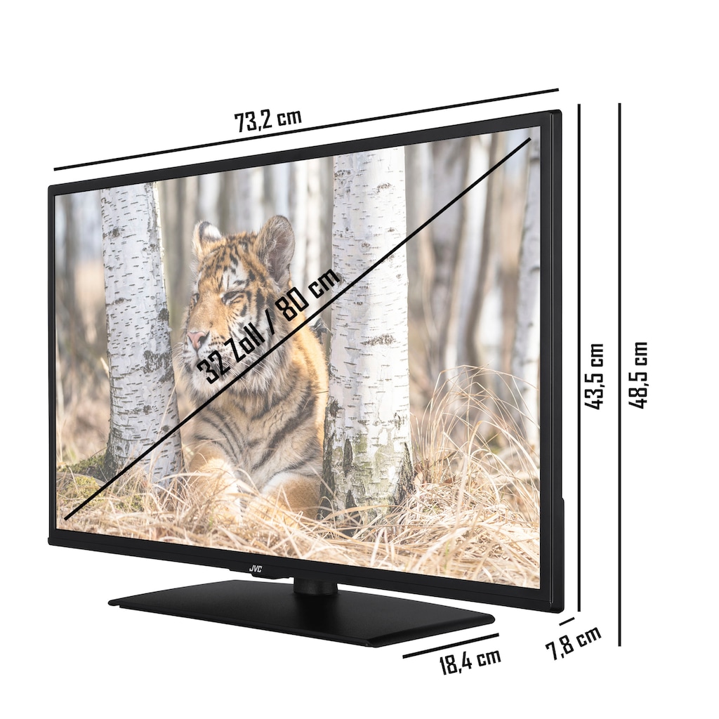 JVC LED-Fernseher »LT-32VH5156«, 80 cm/32 Zoll, HD-ready, Smart-TV