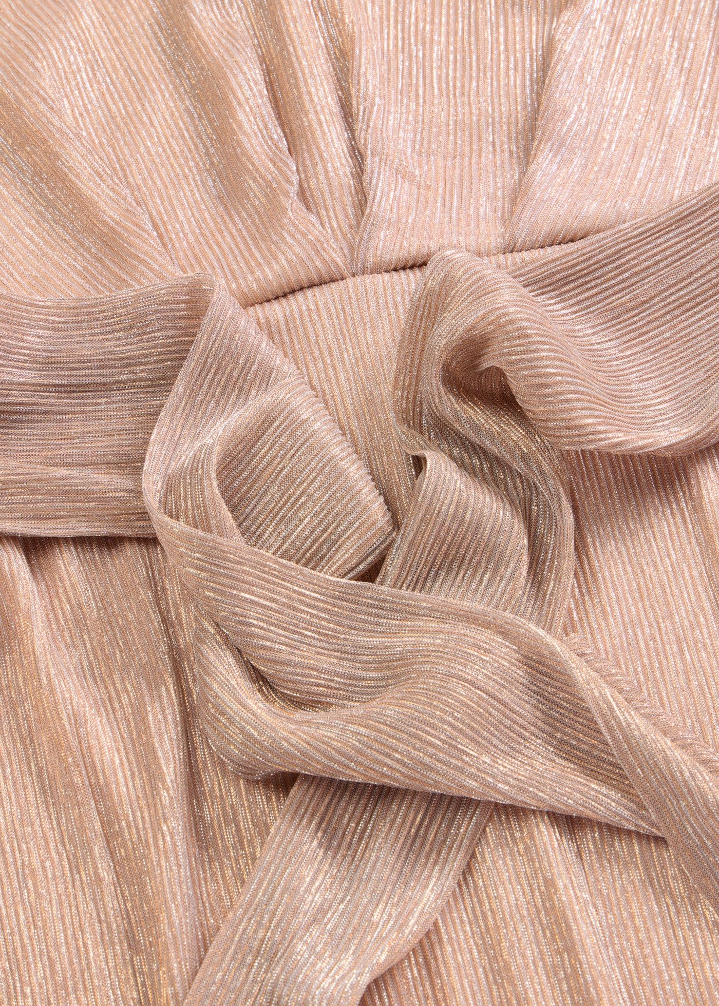 bonprix Midikleid Oversize-Passform, Kurzarm-Design, mit metallisierten Fasern