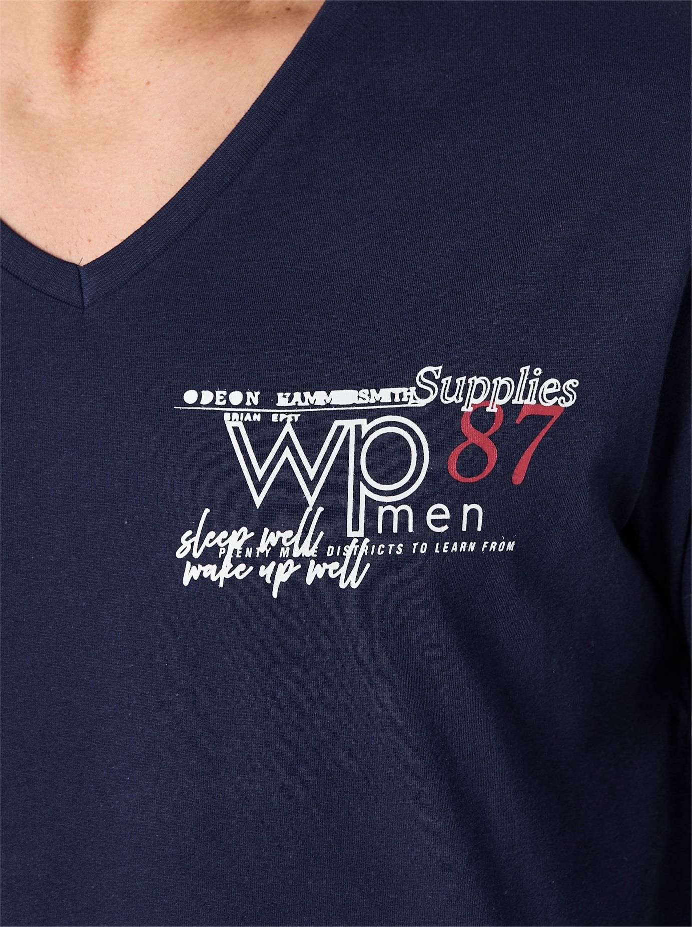 wäschepur Pyjamaoberteil »Schlafanzug-Shirt« 1