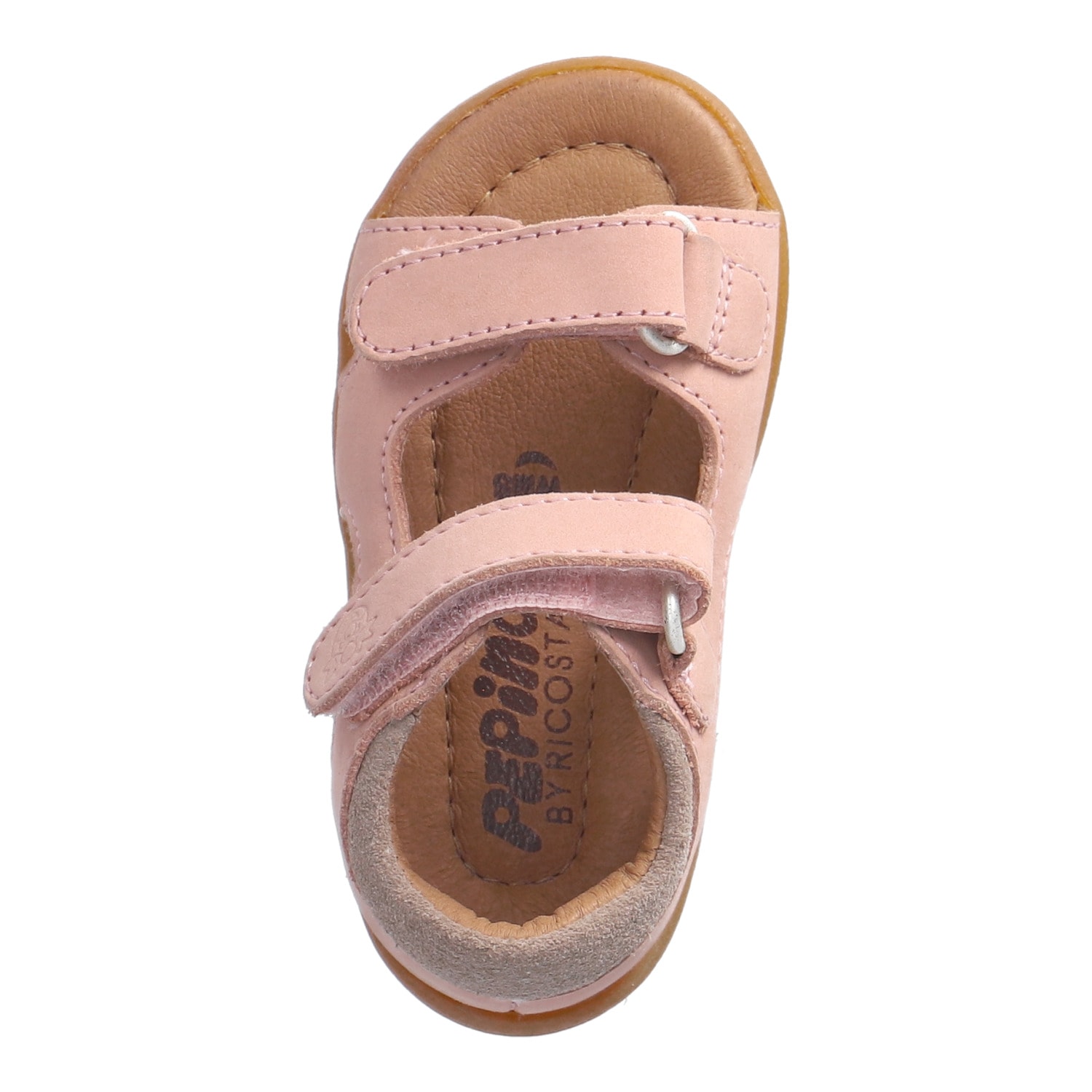 PEPINO by RICOSTA Sandale »Jasper WMS: mittel«  Babyschuh mit Klett, Größenschablone zum Download