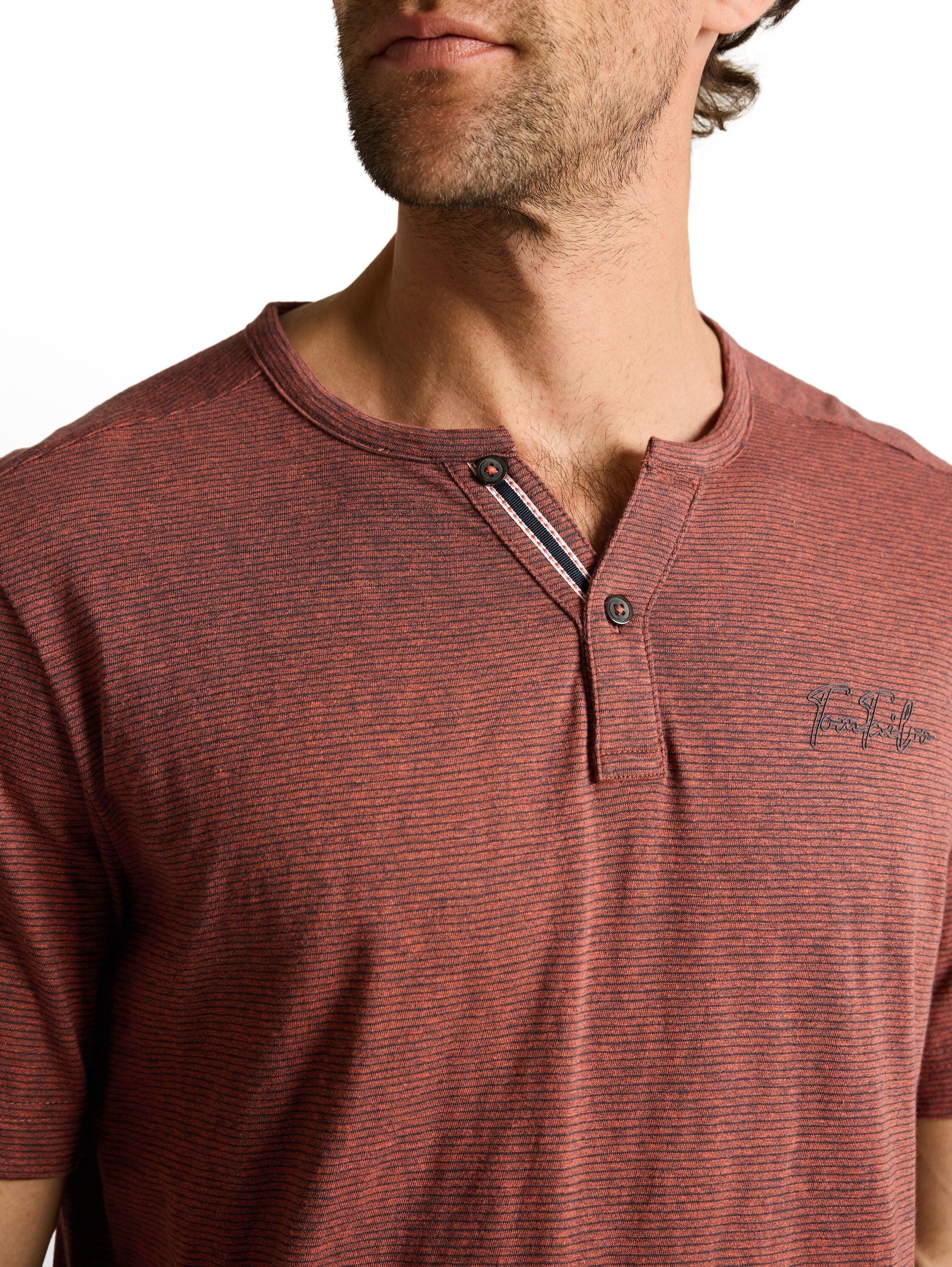 TOM TAILOR T-Shirt mit Schriftzug