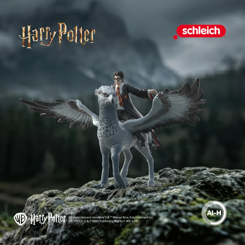 Schleich® Spielfigur »HARRY POTTER™ , Harry Potter™ auf Seidenschnabel (14947)«