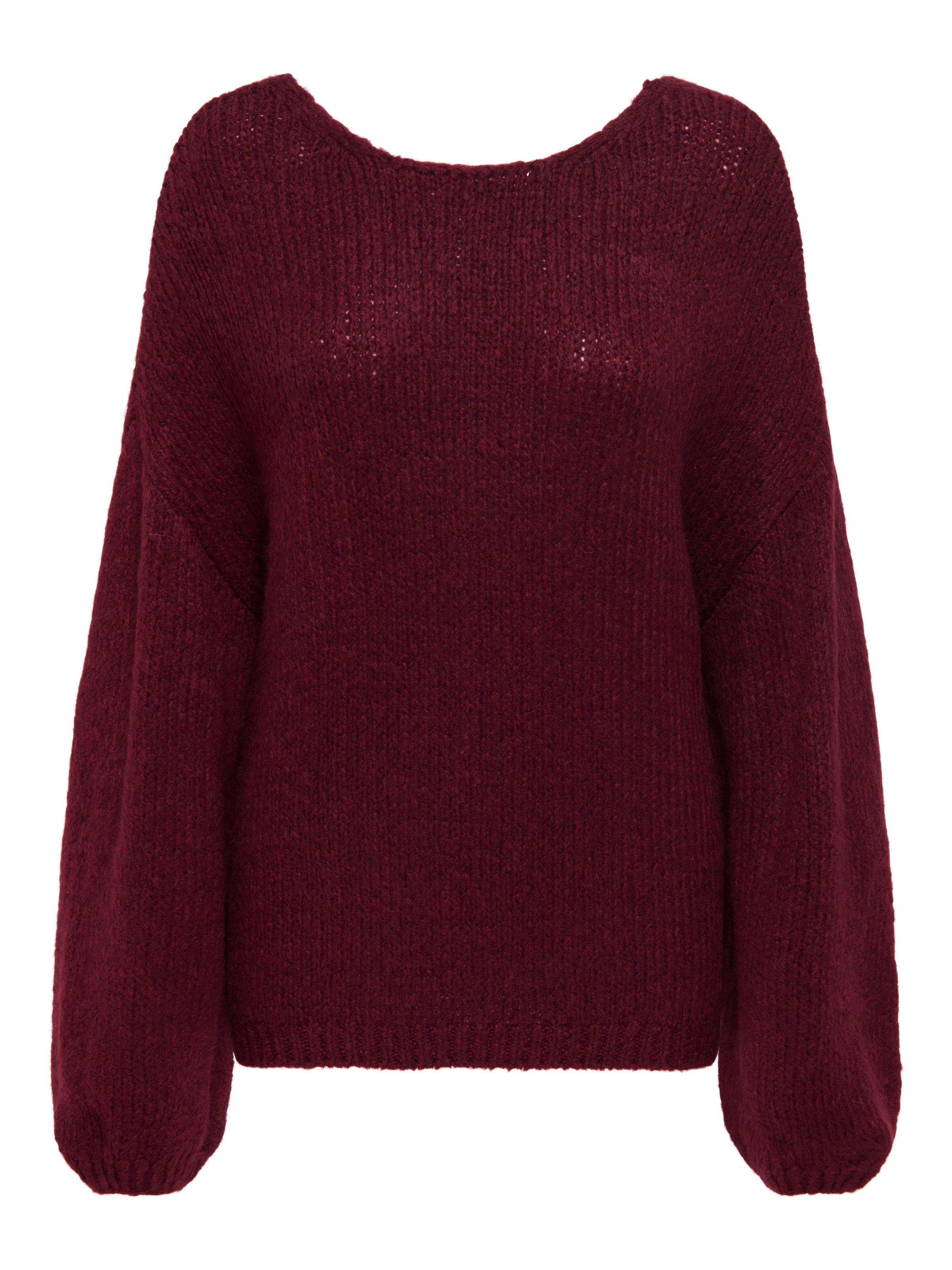 JDY V-Ausschnitt-Pullover »JDYDINEA L/S REVERSIBLE PULLOV. KNT NOOS«, der V-Ausschnitt kann vorn und hinten getragen werden