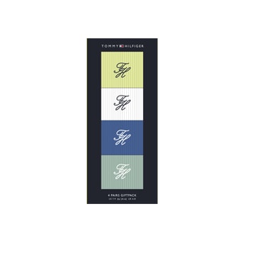 Tommy Hilfiger Socken »TH MEN SOCK 4P GIFTBOX MONOGRAM« 4 Paar, 