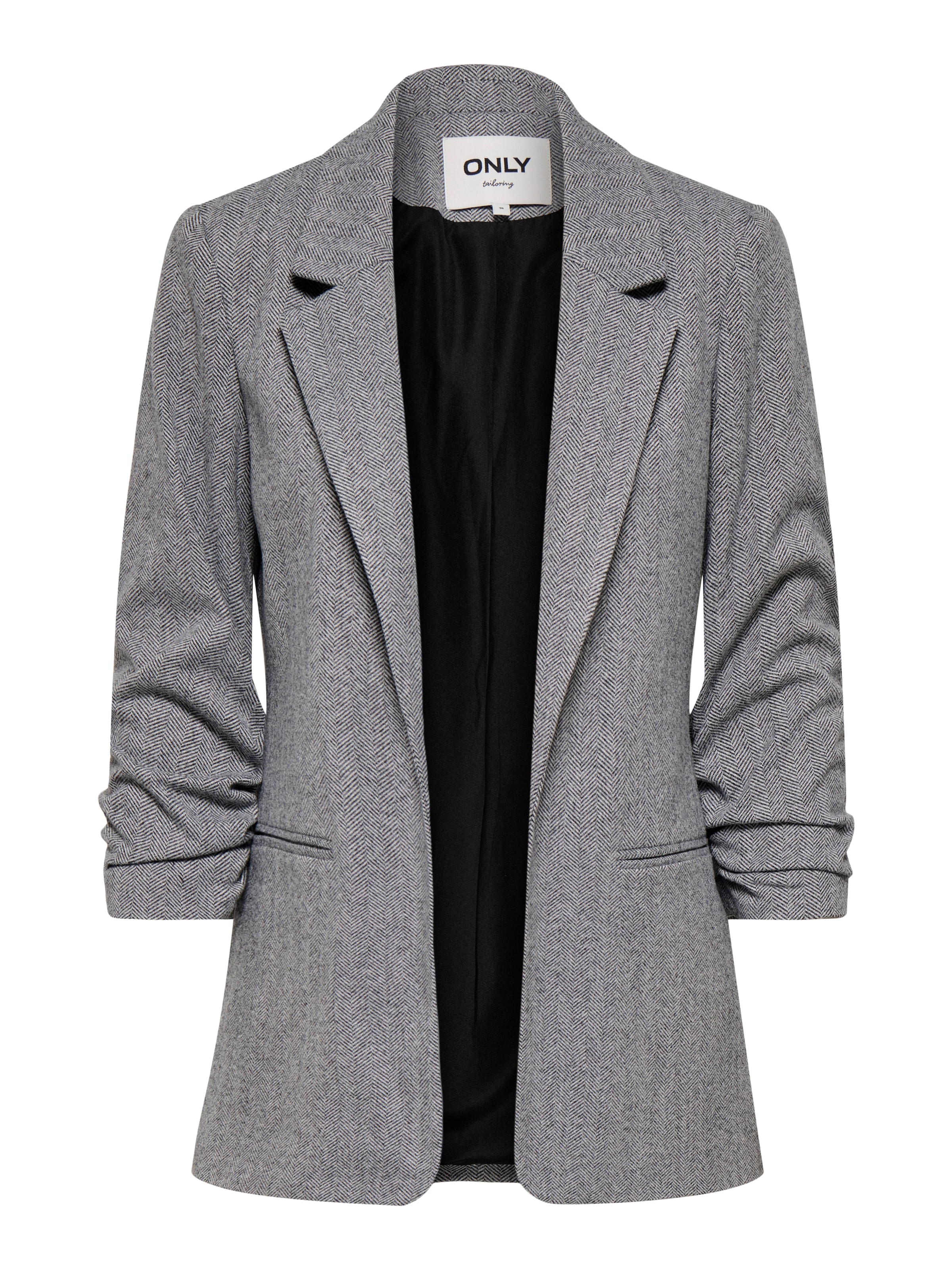 ONLY Longblazer »ONLCIVA 3/4 HERRINGBONE BLAZER CC TLR« Kunstfaser, regular fit