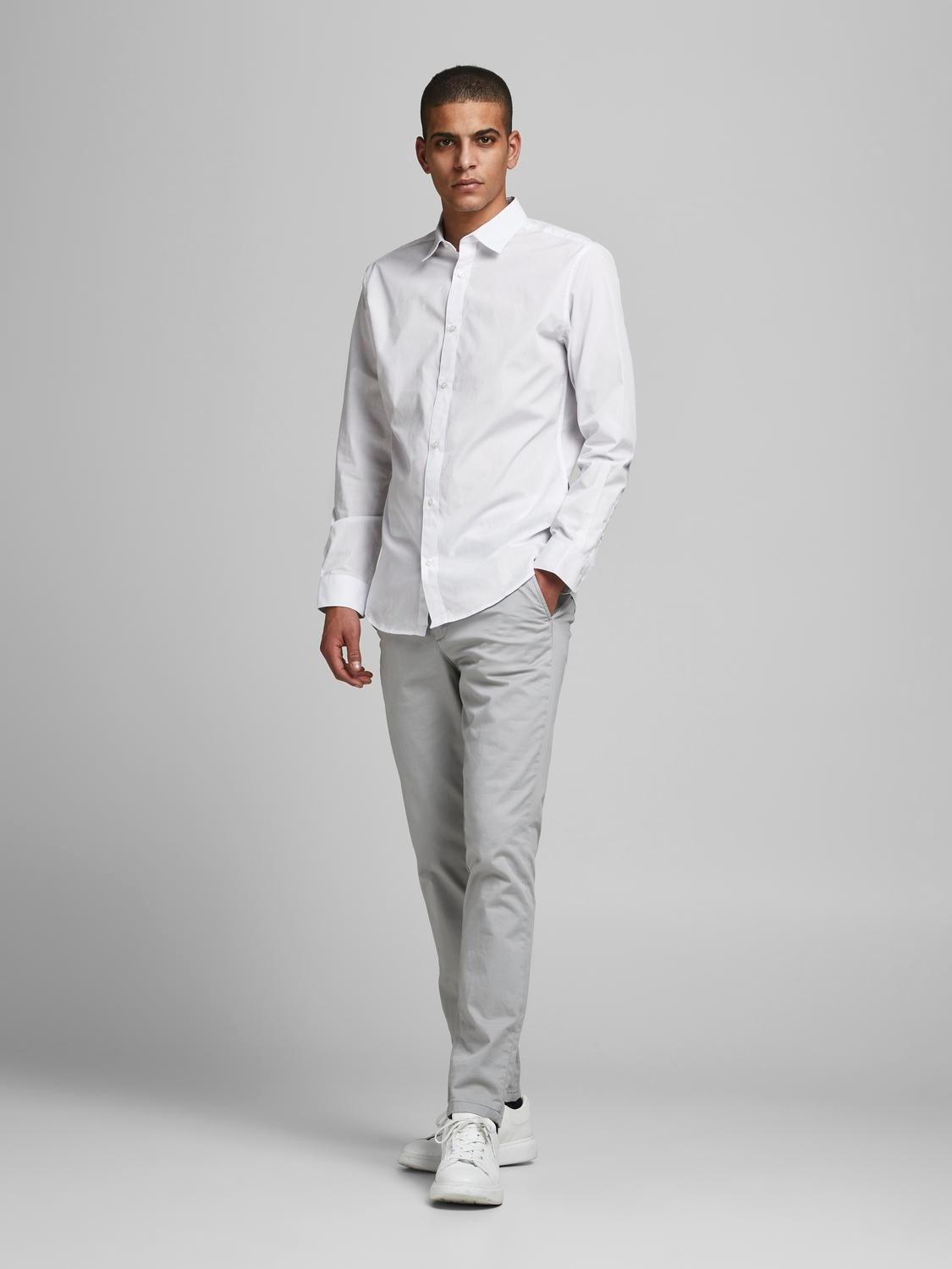 Jack & Jones Langarmhemd »JJJOE SHIRT LS 2 PACK MP«