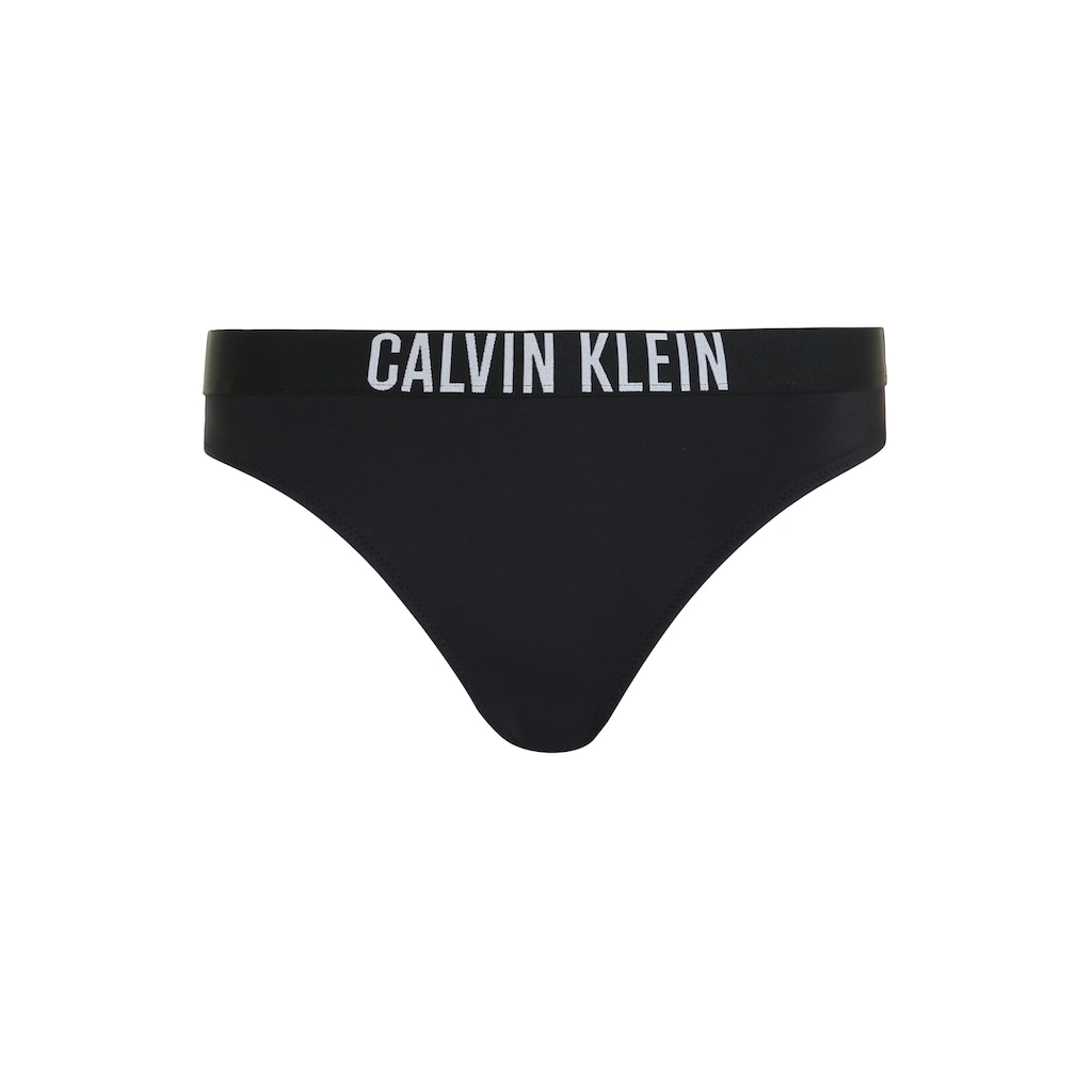 Calvin Klein Swimwear Bikini-Hose »Classic«, mit bedrucktem Gummibund