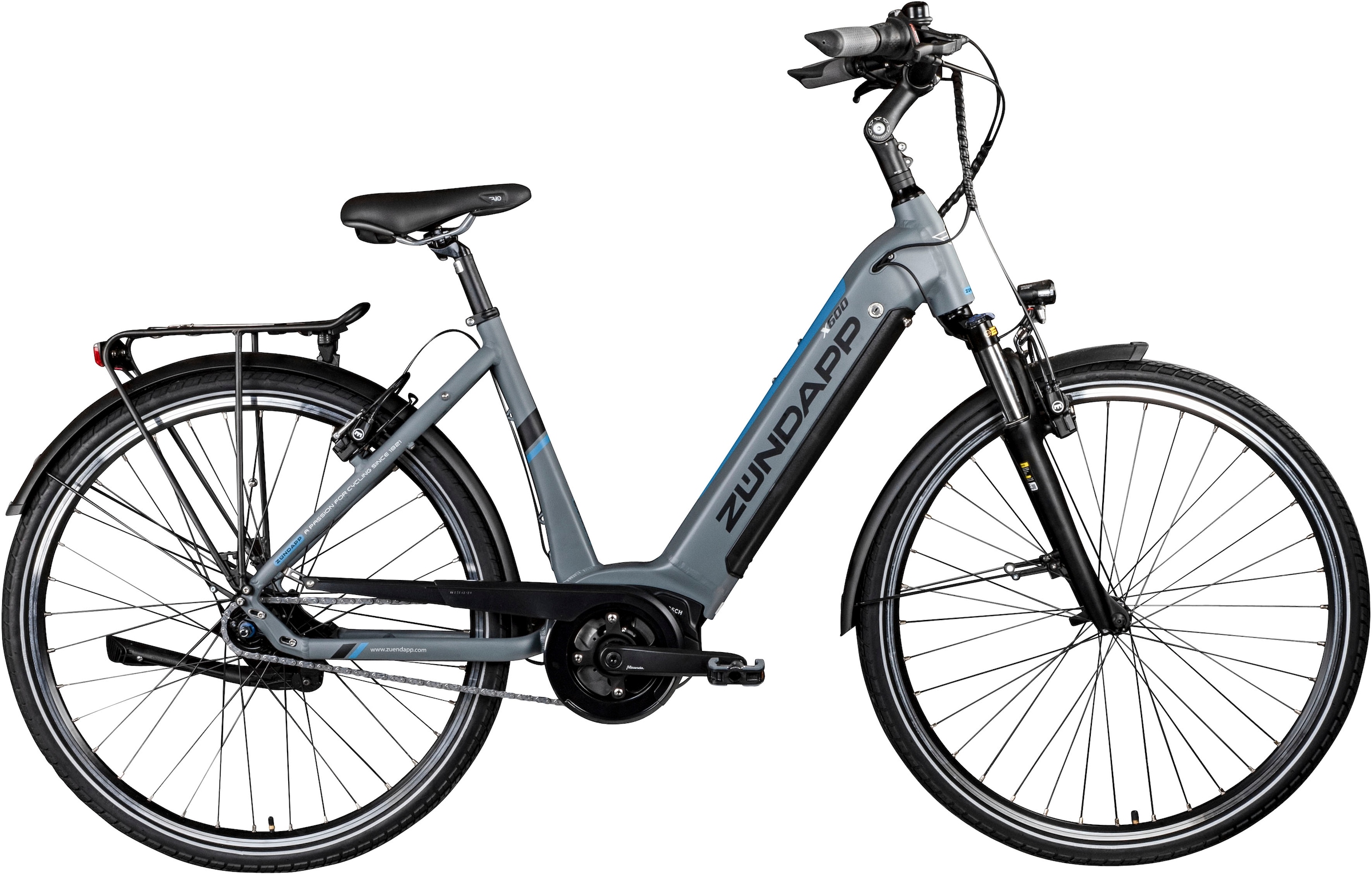 Zündapp E-Bike »X600«, 7 Gang, Shimano, Nexus, Mittelmotor 250 W, Pedelec, Elektrofahrrad für Damen u. Herren