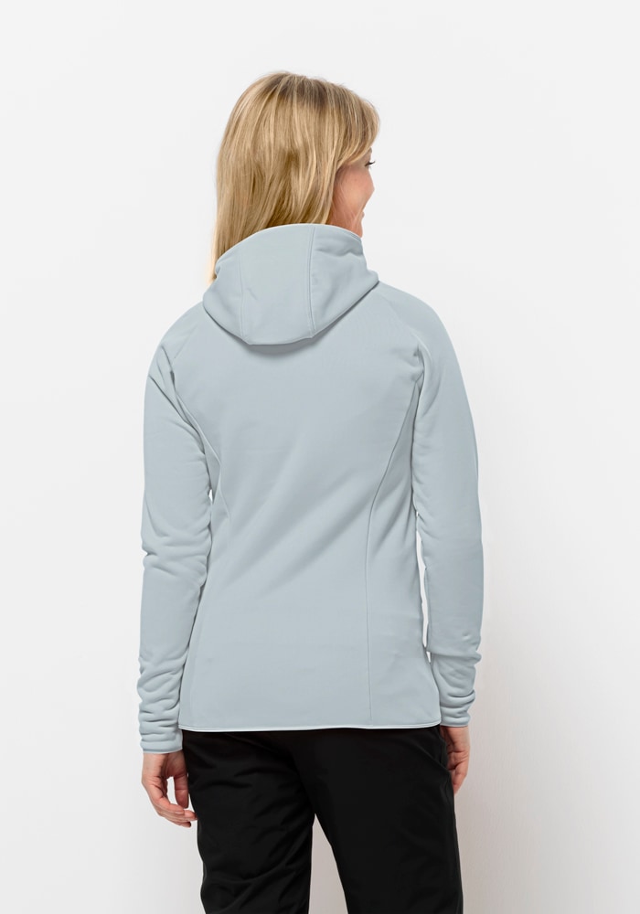 Jack Wolfskin Fleecejacke »BAISELBERG HOODED FZ W«, mit Kapuze