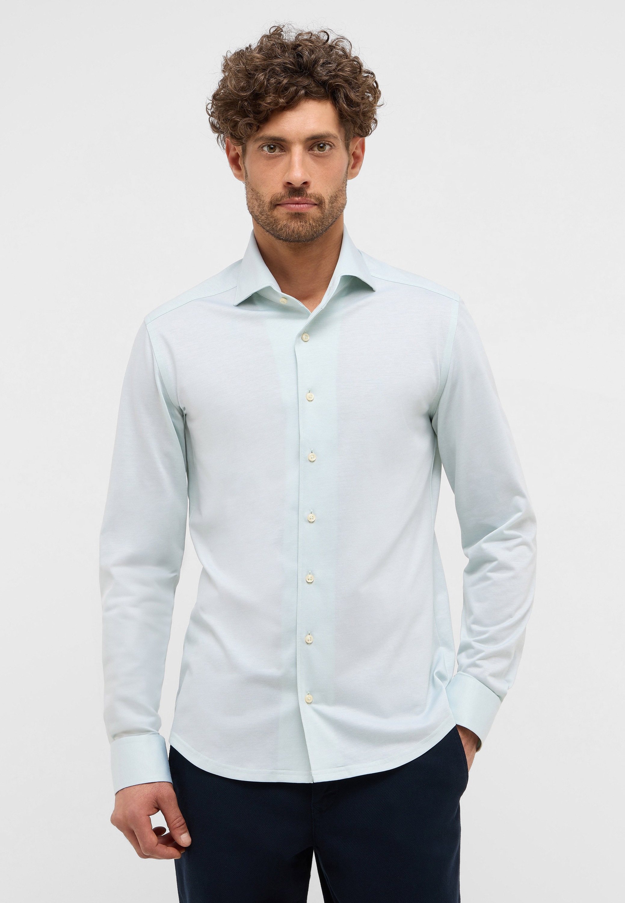 Eterna Langarmhemd »SLIM FIT«, NON IRON (bügelfrei)