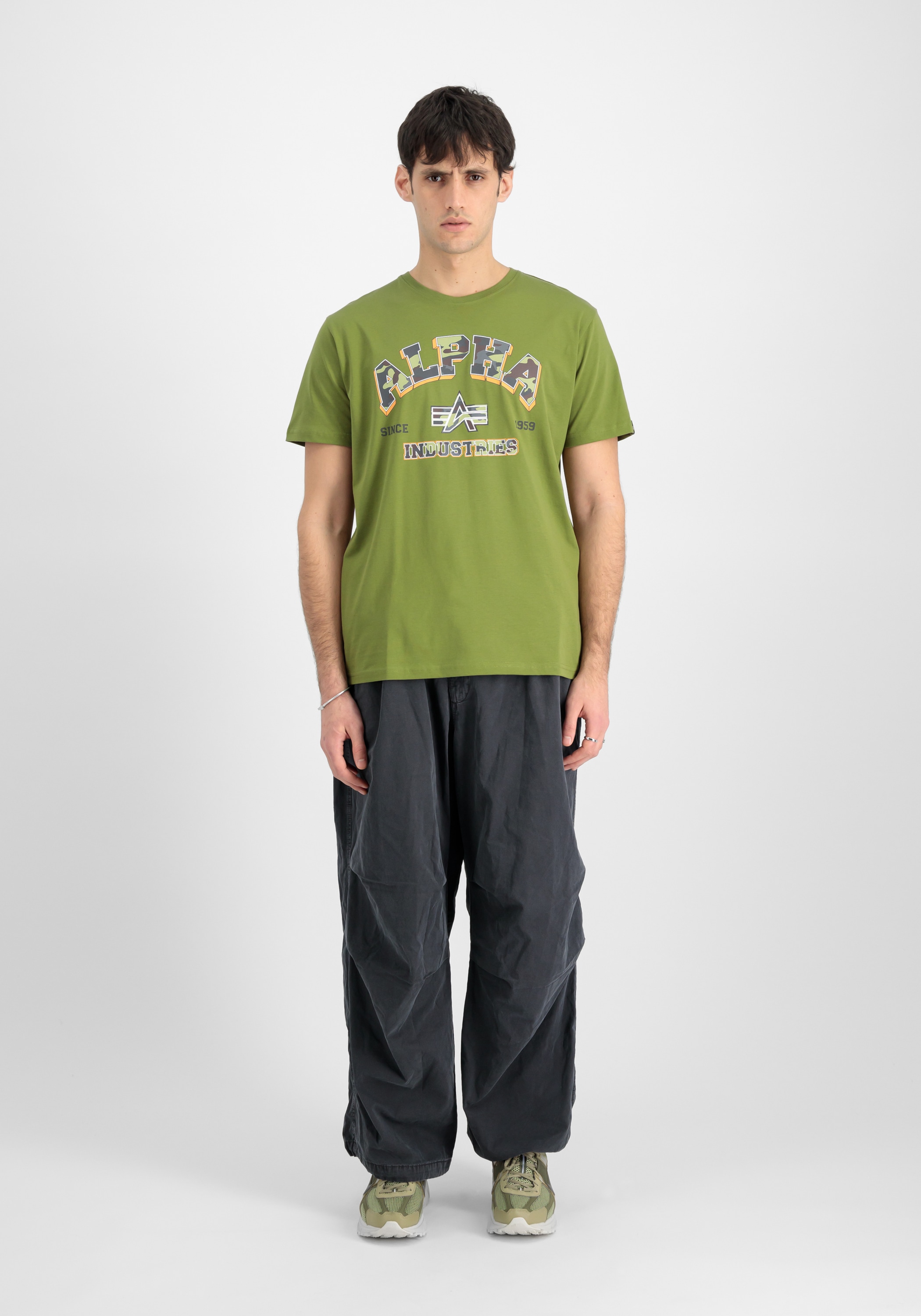 Alpha Industries T-Shirt »Alpha Industries Men - T-Shirts College Camo T-Shirt«