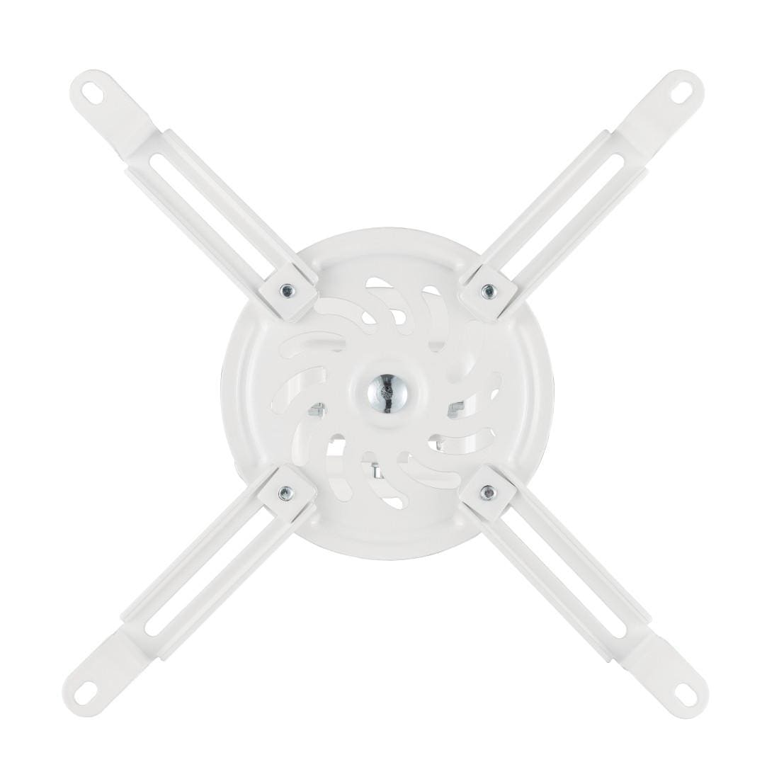 Hama Beamer-Deckenhalterung »Beamerhalterung für die Decke, Wand, Dachschräge, vollbeweglich, weiß«, schwenkbar, drehbar, neigbar, Traglast max. 13,5 kg