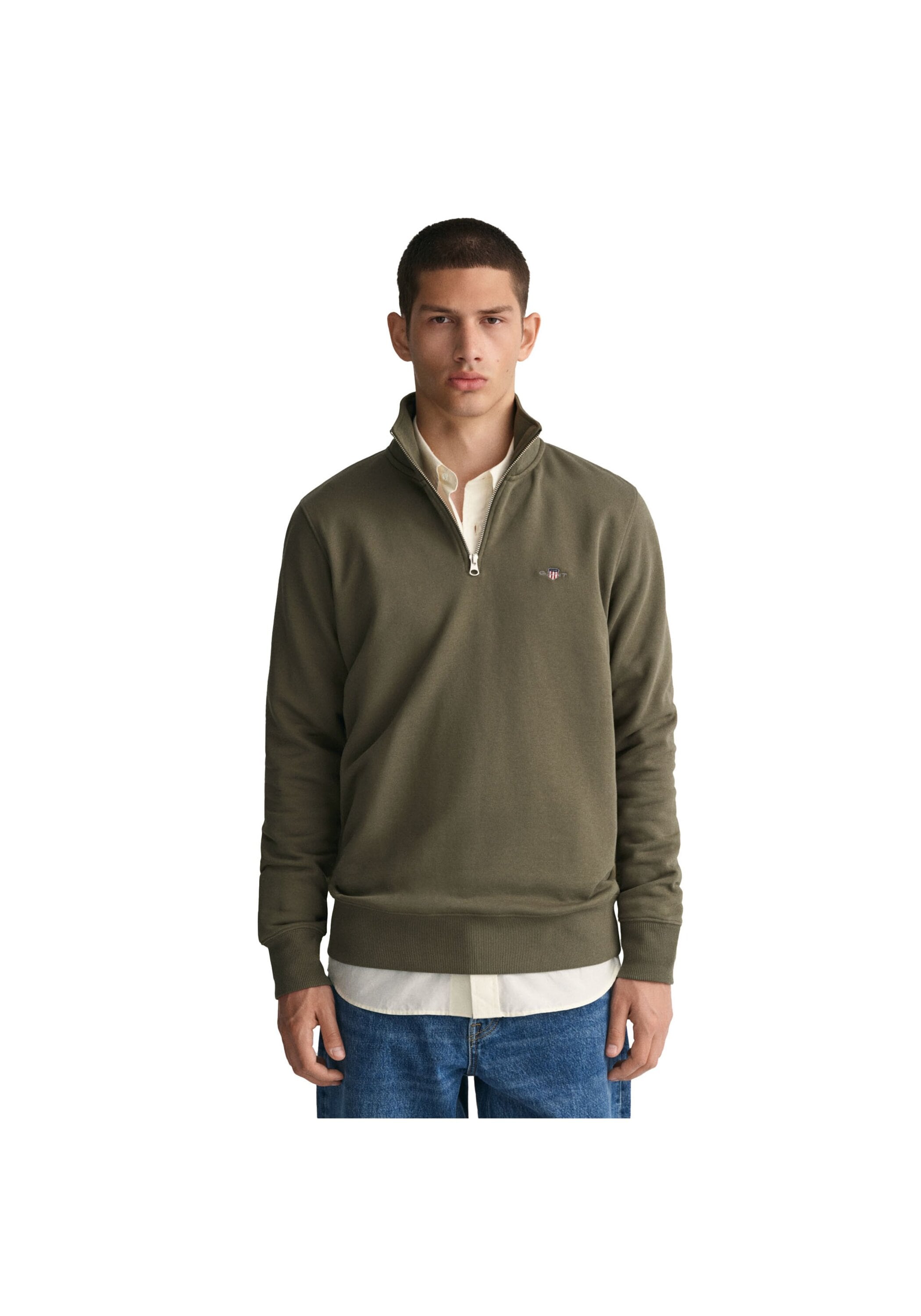 Gant Sweatshirt »Sweatshirt Regular Shield Half Zip Sweat«