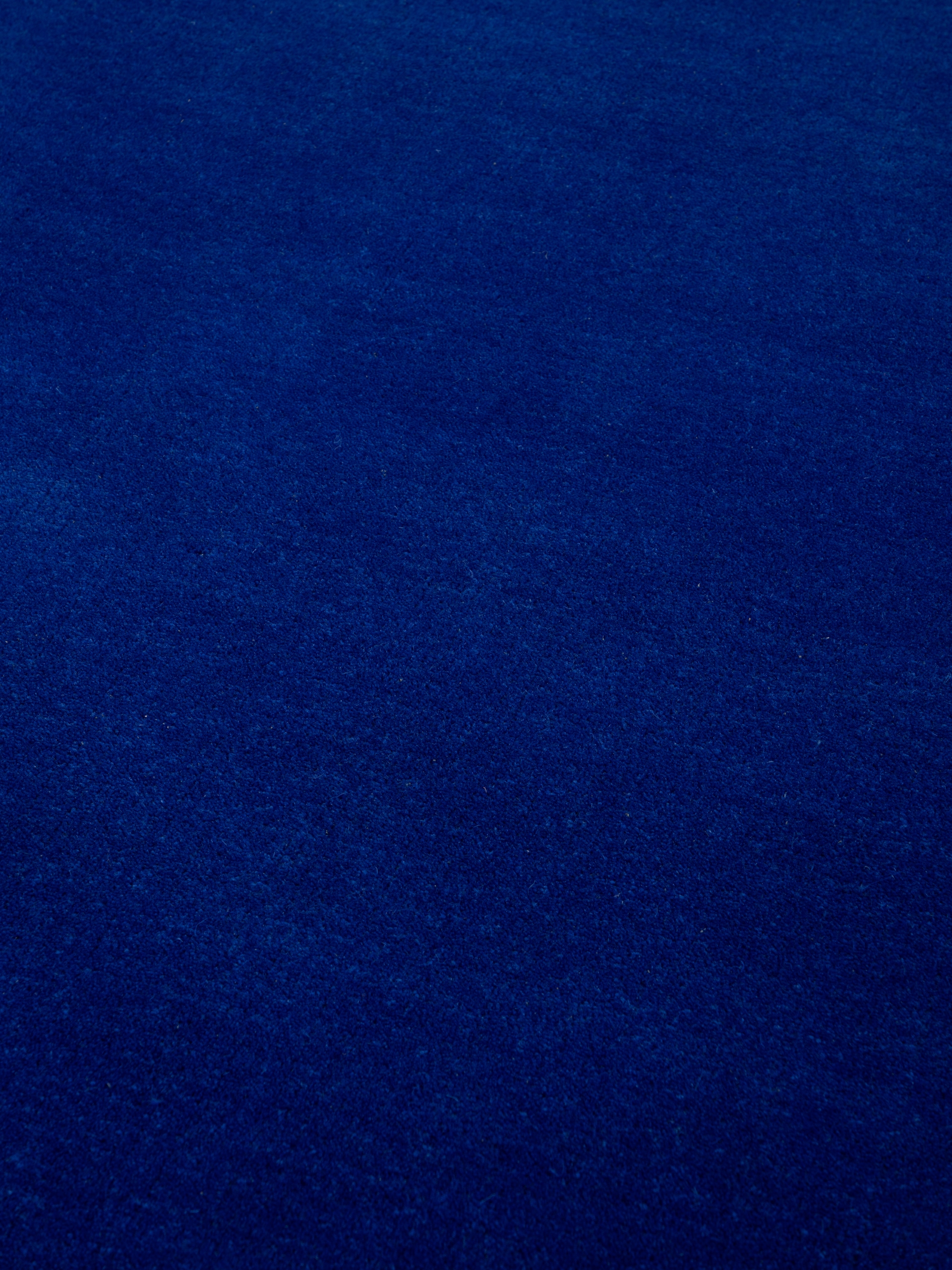 carpetfine Wollteppich »Gabbeh Lola Uni«, rund, 14 mm Höhe, mit natürlichem Pflanzenmaterial von Hand gewebt, auch als Läufer