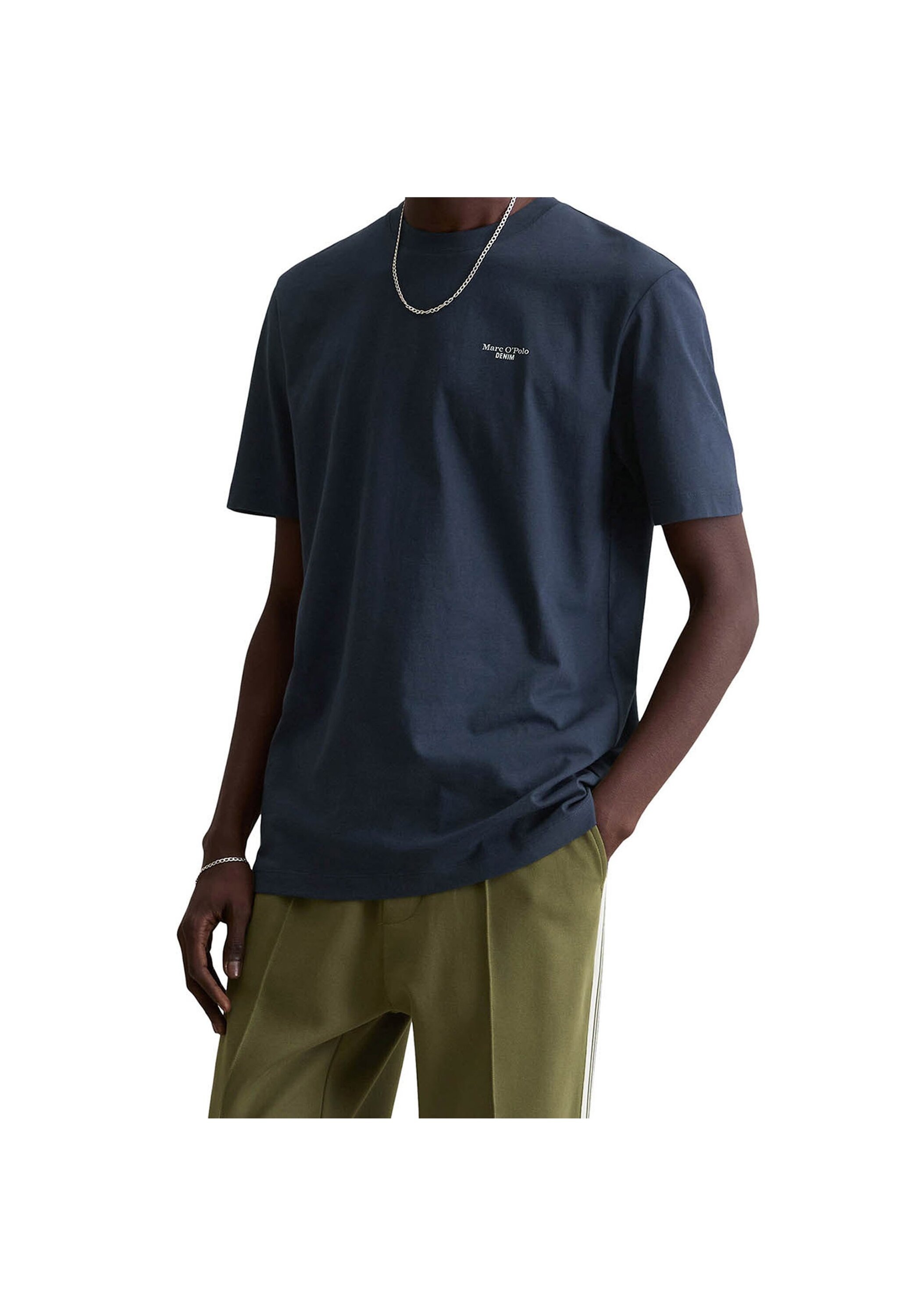Marc O'Polo DENIM T-Shirt »T-Shirt T-Shirt, SSL, Logo Print, Doubl 2er Pack« 2