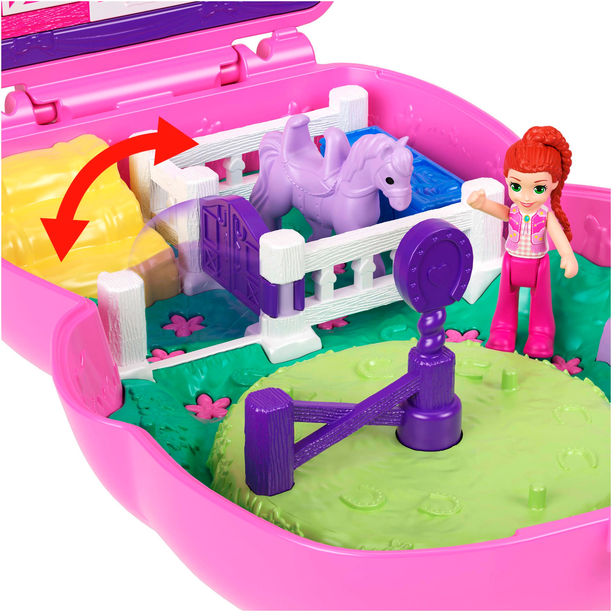 Polly Pocket Spielwelt »Pony-Rodeo Schatulle«