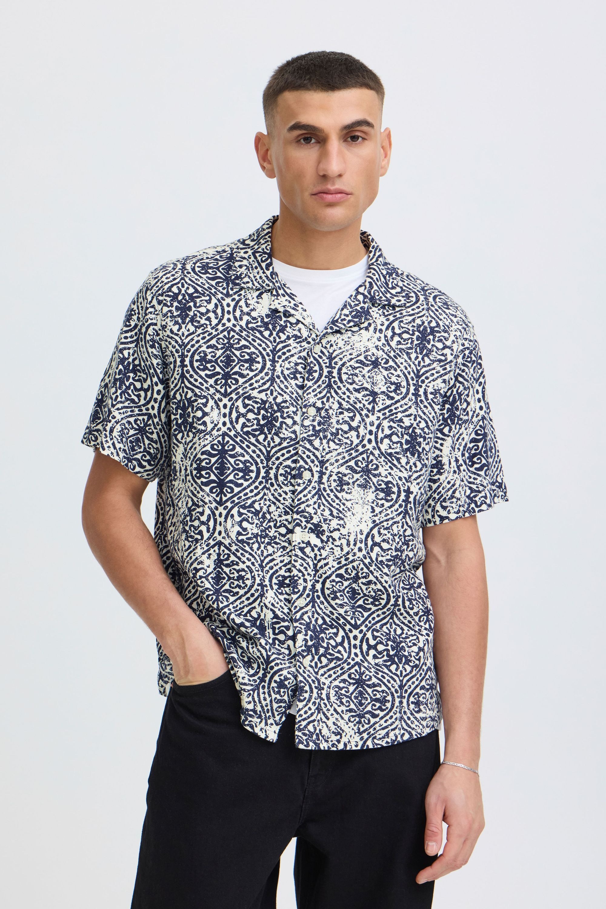 !Solid Leinenhemd »Leinenhemd SDUwels«