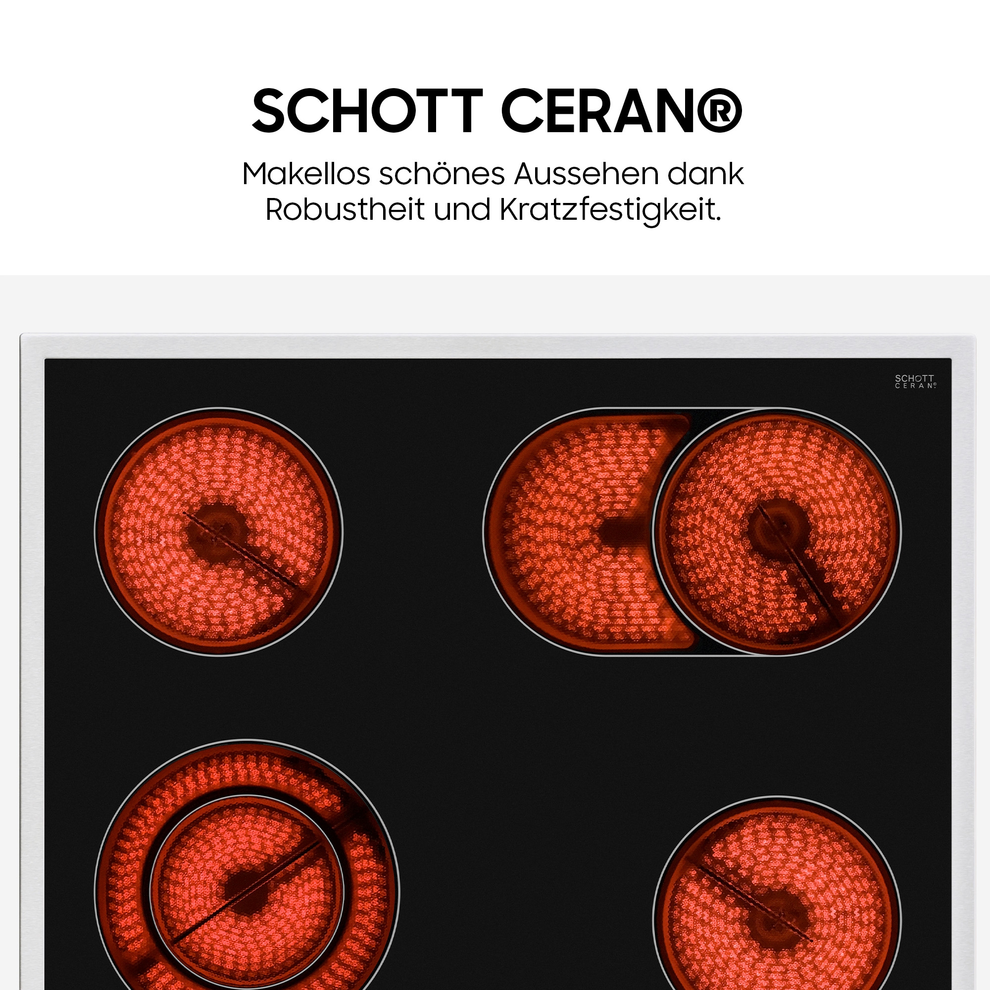 Samsung Elektro-Herd-Set »F-NB69R3301RS« mit 1-fach-Teleskopauszug Herd-Set mit SCHOTT CERAN® Kochfläche  & bequemen Teleskopvollauszug