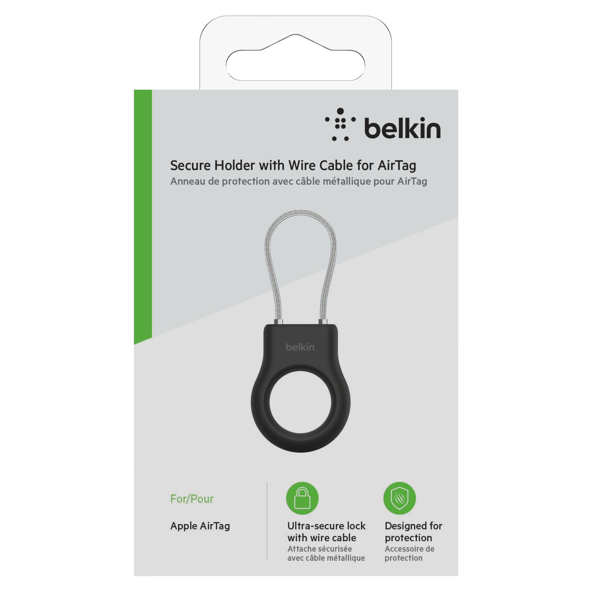 Belkin Schlüsselanhänger »Secure Holder mit Drahtschlaufe«, (1 tlg.)