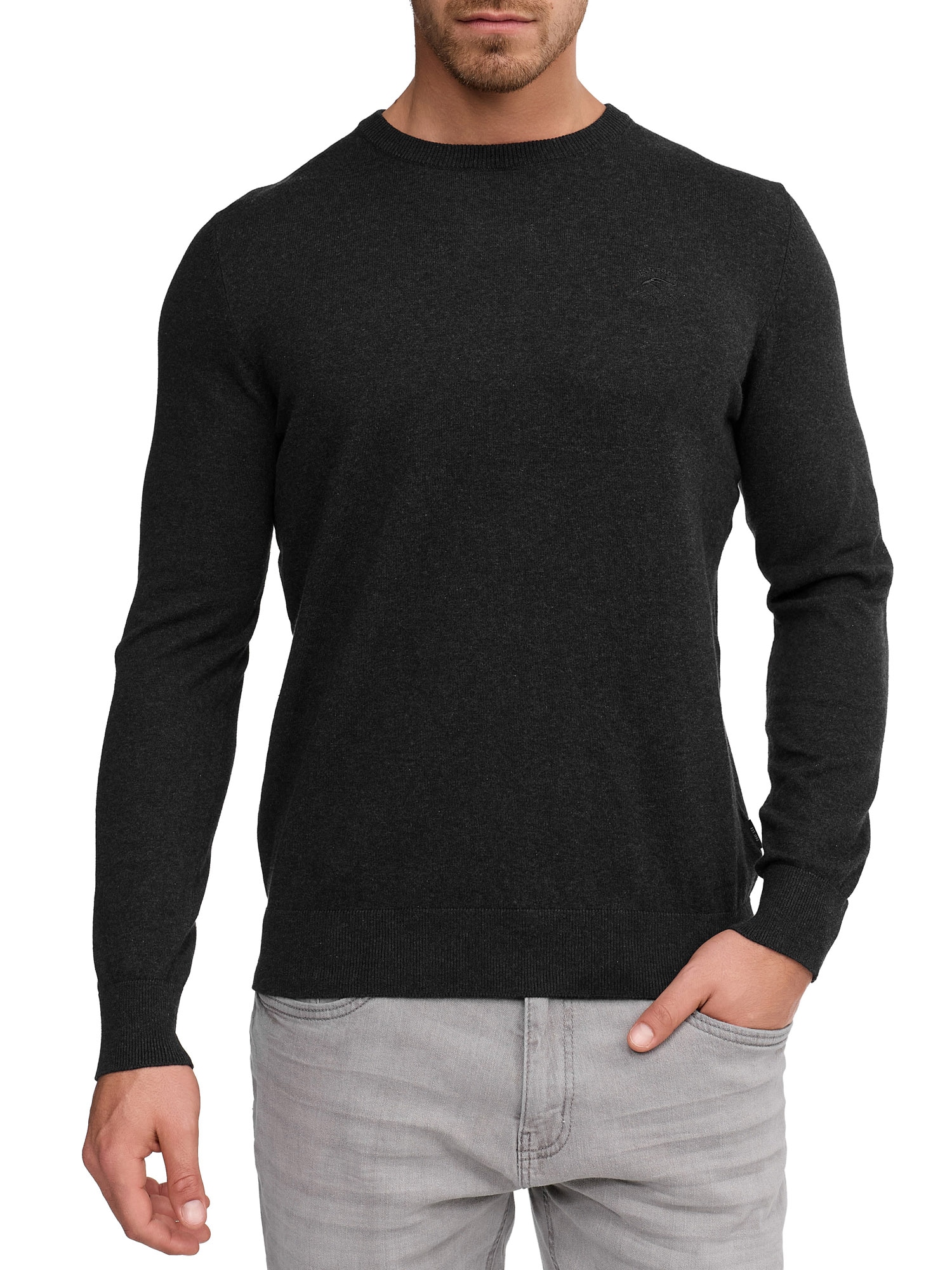 Indicode Rundhalspullover »Wildman«