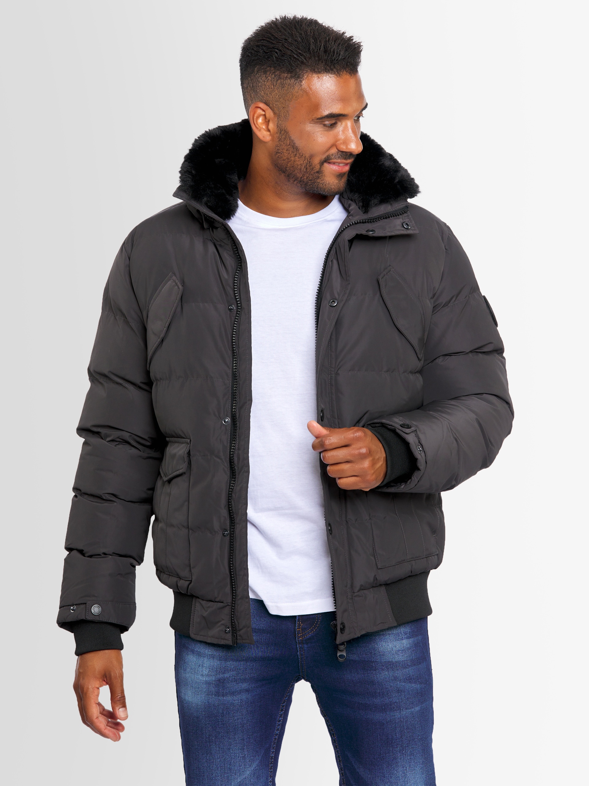 Alessandro Salvarini Winterjacke »Alessandro Salvarini Herren Winterjacke AS286«