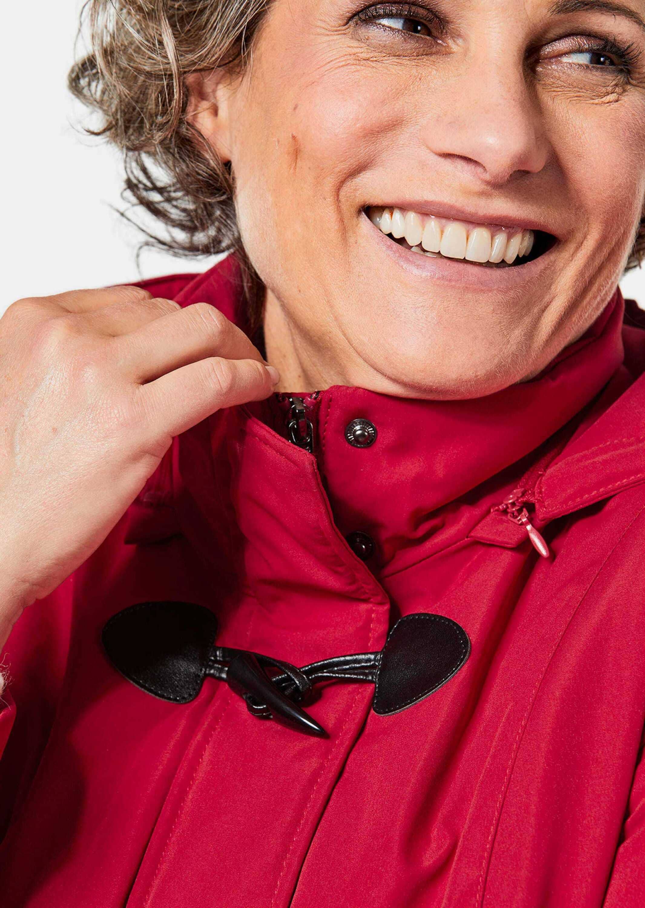 GOLDNER Kurzjacke »Kurzgröße Dufflecoat-Jacke«