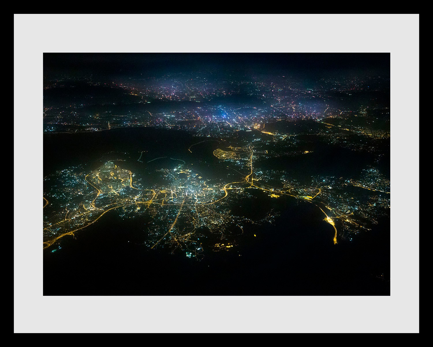 queence Bild »BLINDING LIGHTS«, Städte, (1 St.)
