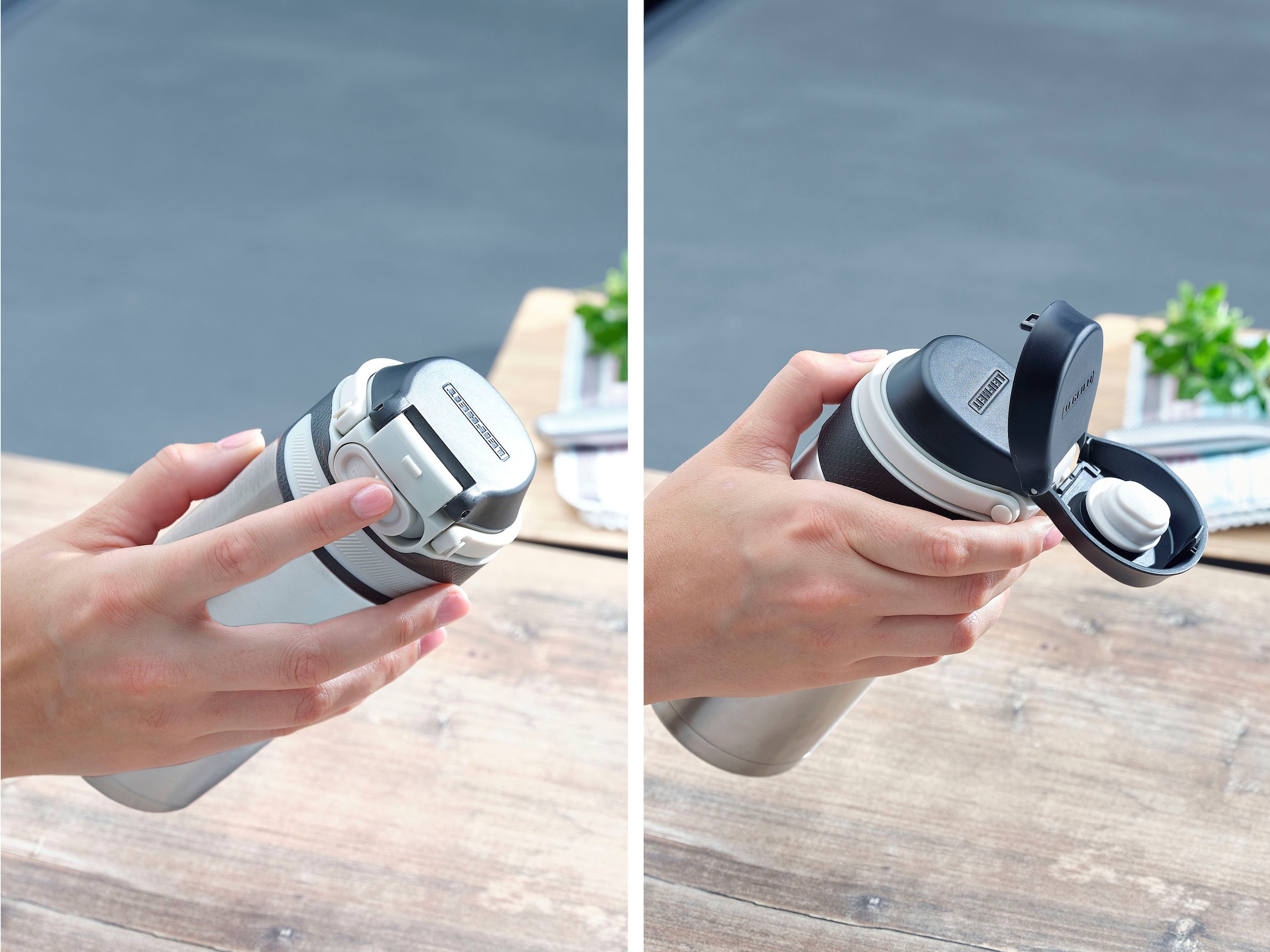 Leifheit Thermoflasche »Flip«, 350 ml