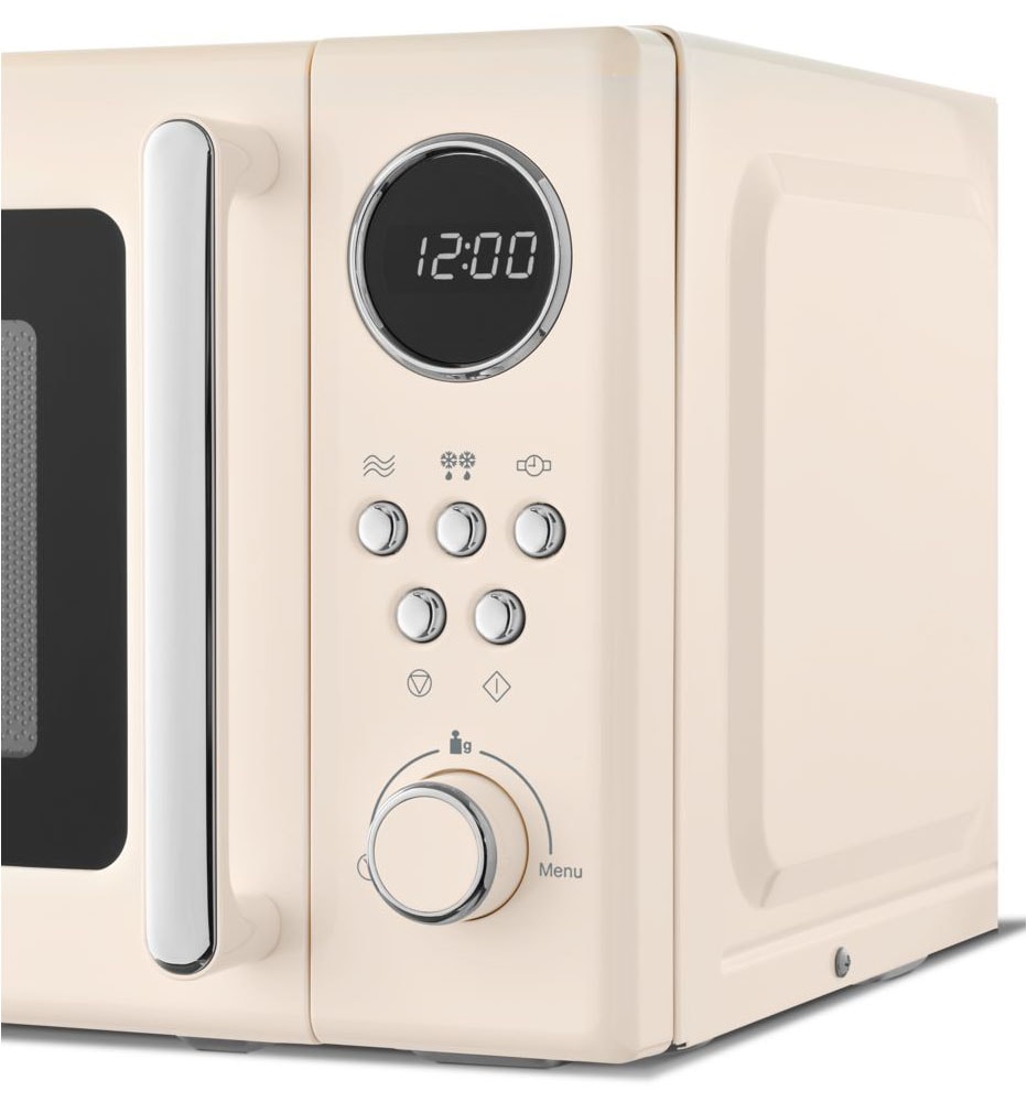 Medion® Mikrowelle »MD 15000 beige«, Mikrowelle, 1050 W, im Retro-Design, 800 Watt, 5 Leistungsstufen