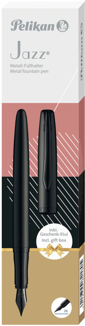 Pelikan Füllhalter »P36 Jazz® Noble Elegance, carbon schwarz«