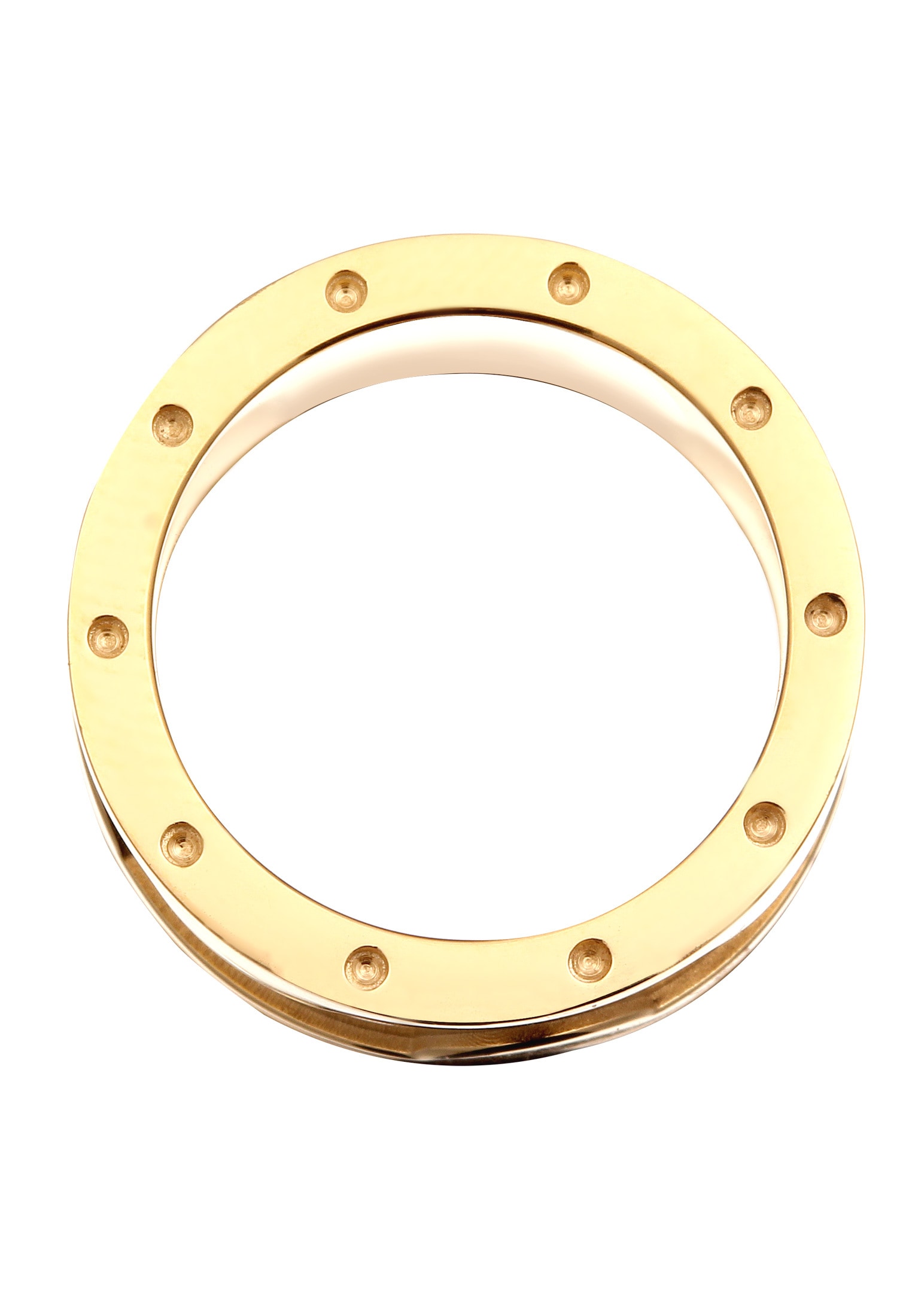 Elli Silberring »Ring Bandring Markant Chunky Style 925 Sterling Silber«