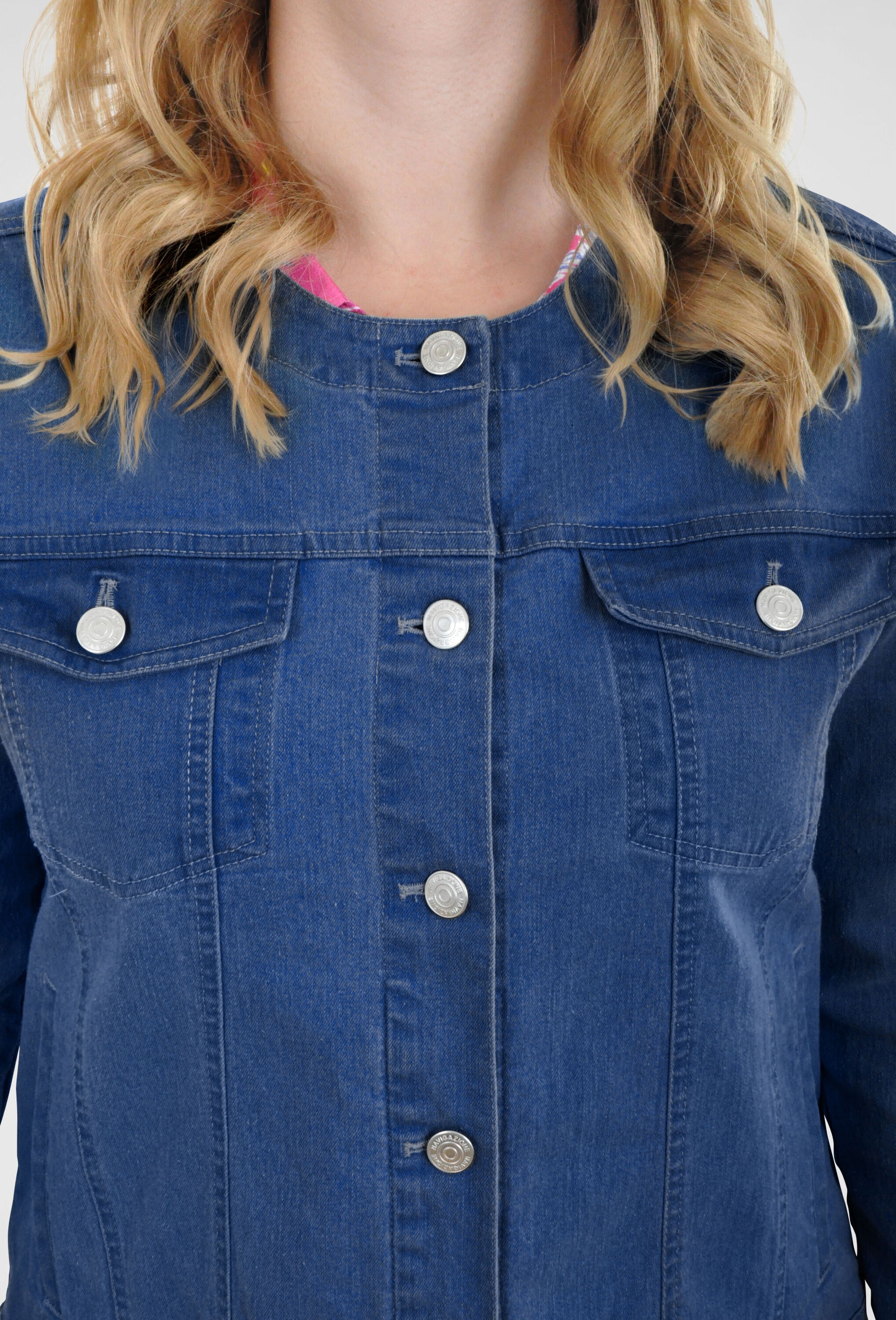 NAVIGAZIONE Jeansjacke »NAVIGAZIONE Jeansjacke« ohne Kapuze stilvoller Allrounder
