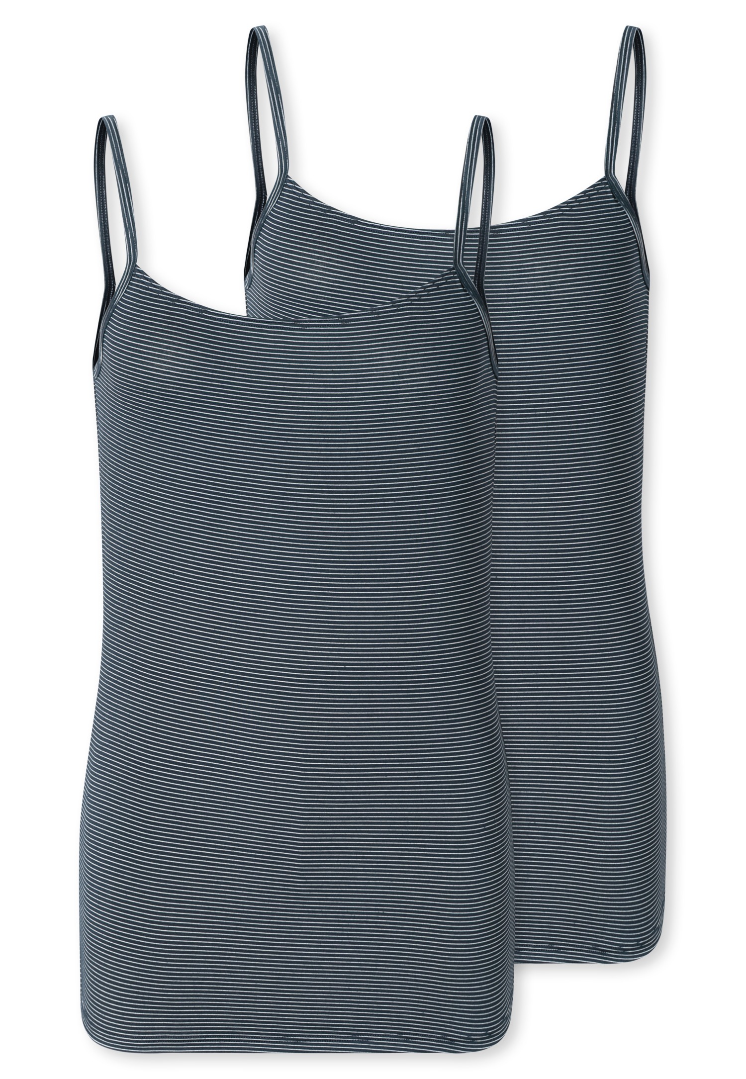 Schiesser Unterhemd »Modal Essentials« Single Jersey, schmale Träger, feine Streifen